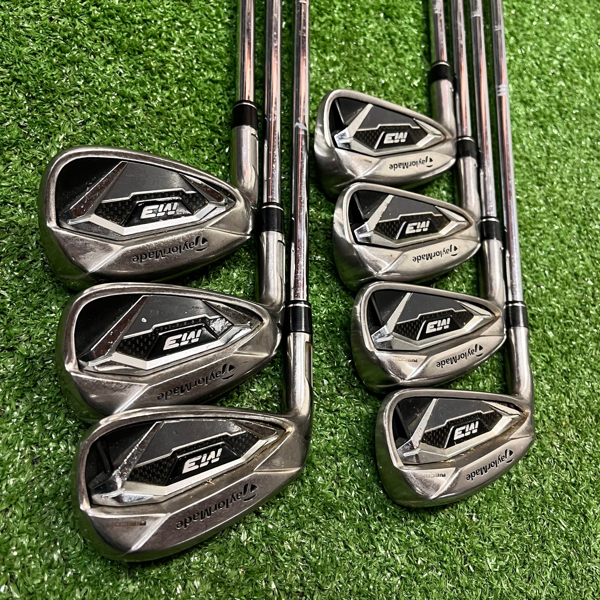 Taylormade M3 Iron Set 4-PW Iron Set Steel Stiff Flex LH