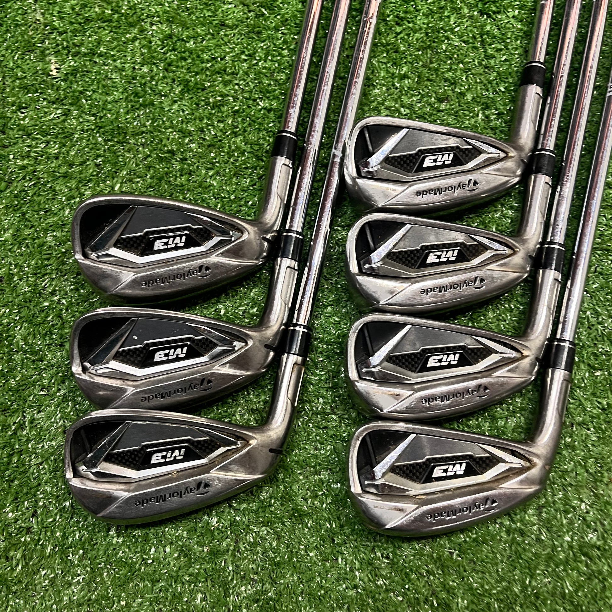 Taylormade M3 Iron Set 4-PW Iron Set Steel Stiff Flex LH