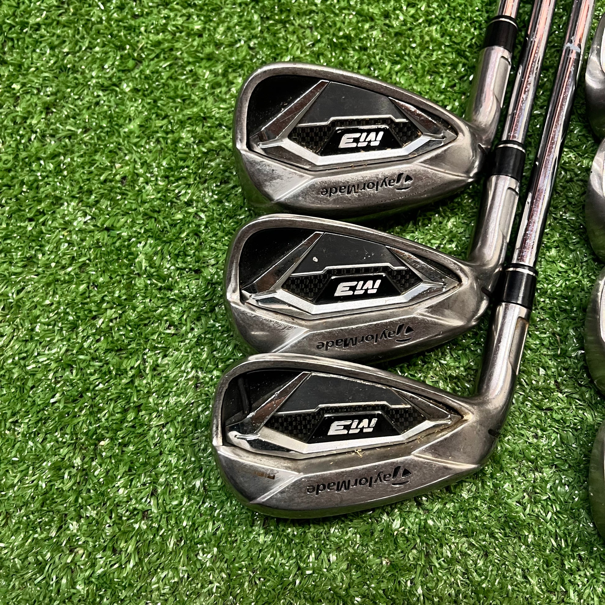 Taylormade M3 Iron Set 4-PW Iron Set Steel Stiff Flex LH