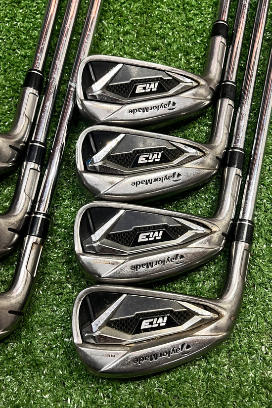 Taylormade M3 Iron Set 4-PW Iron Set Steel Stiff Flex LH