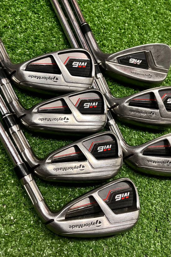 Taylormade M6 Iron Set 5-PW+AW Steel Stiff Flex RH