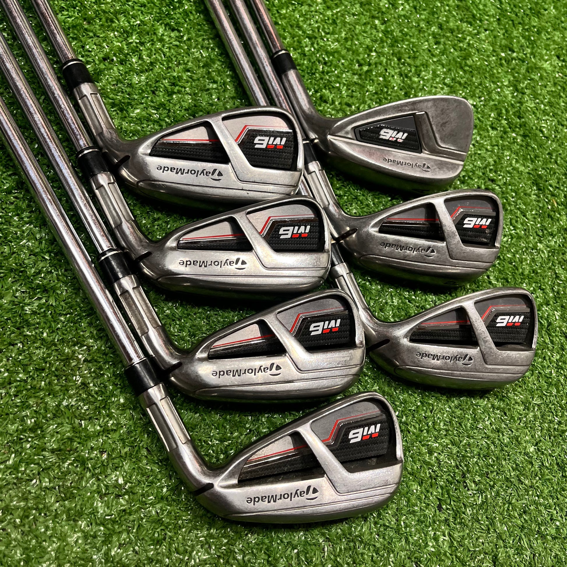 Taylormade M6 Iron Set 5-PW+AW Steel Stiff Flex RH