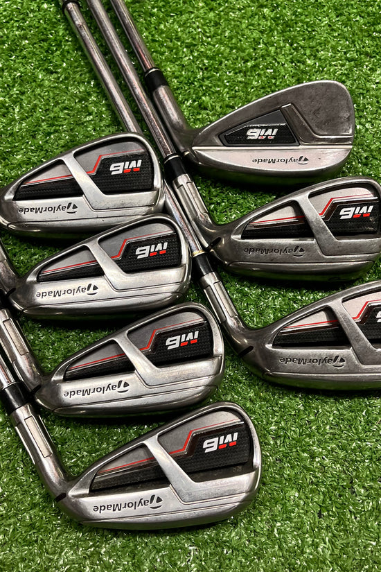 Taylormade M6 Iron Set 5-PW+AW Steel Stiff Flex RH