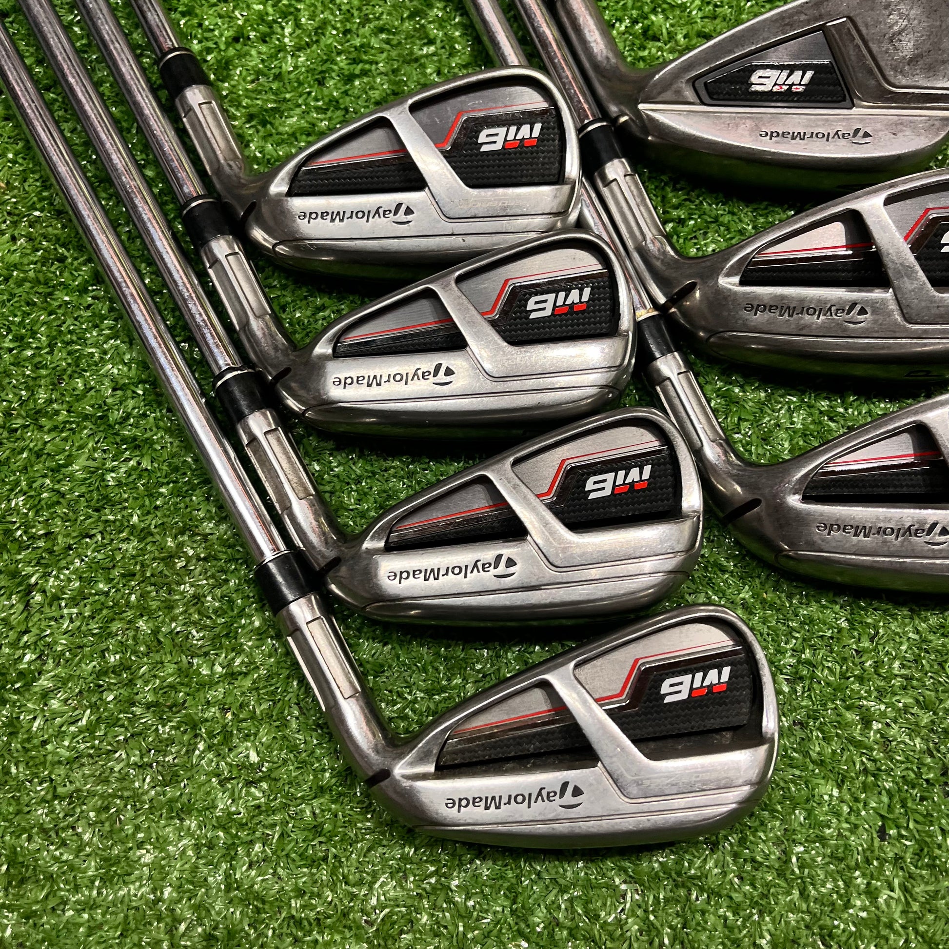 Taylormade M6 Iron Set 5-PW+AW Steel Stiff Flex RH