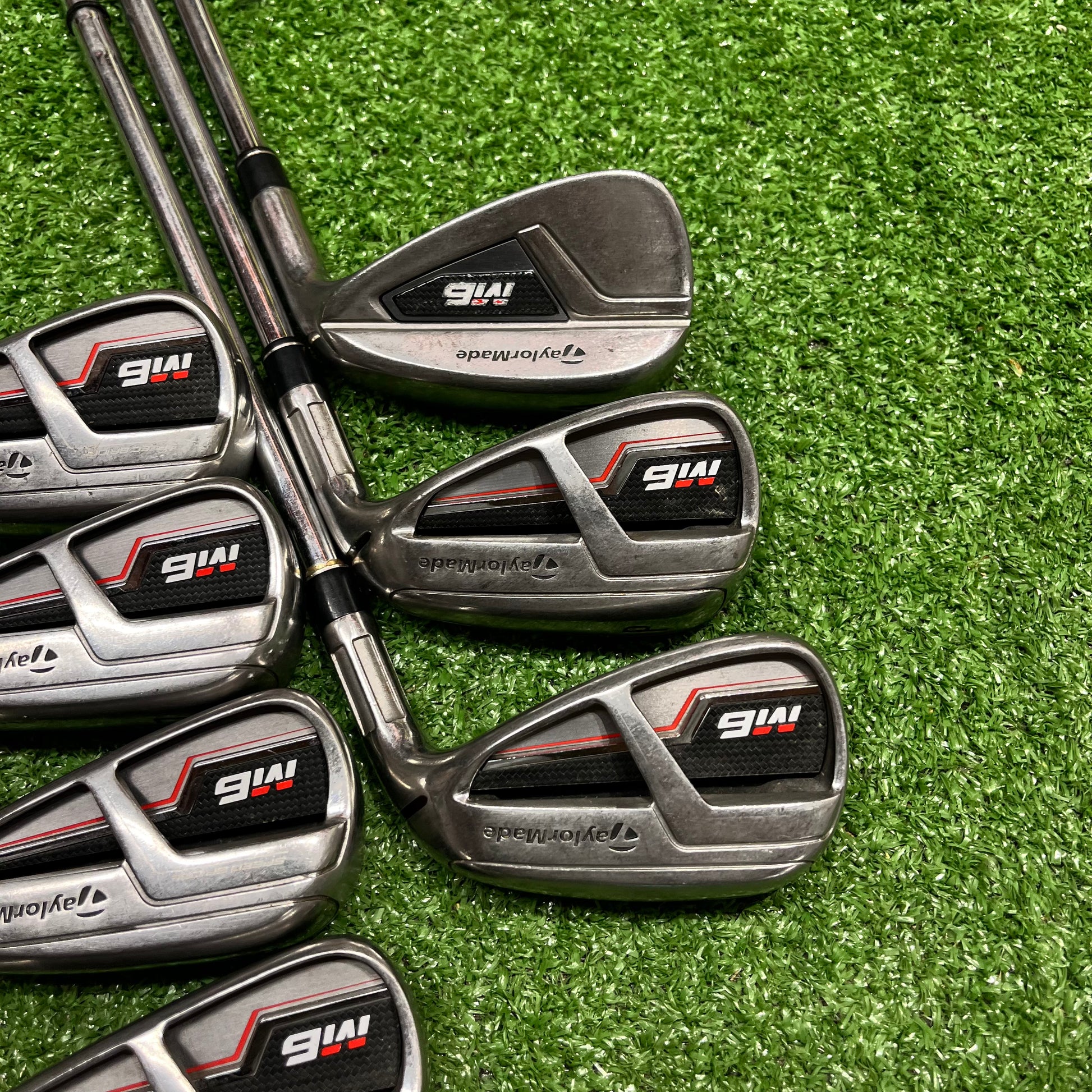 Taylormade M6 Iron Set 5-PW+AW Steel Stiff Flex RH