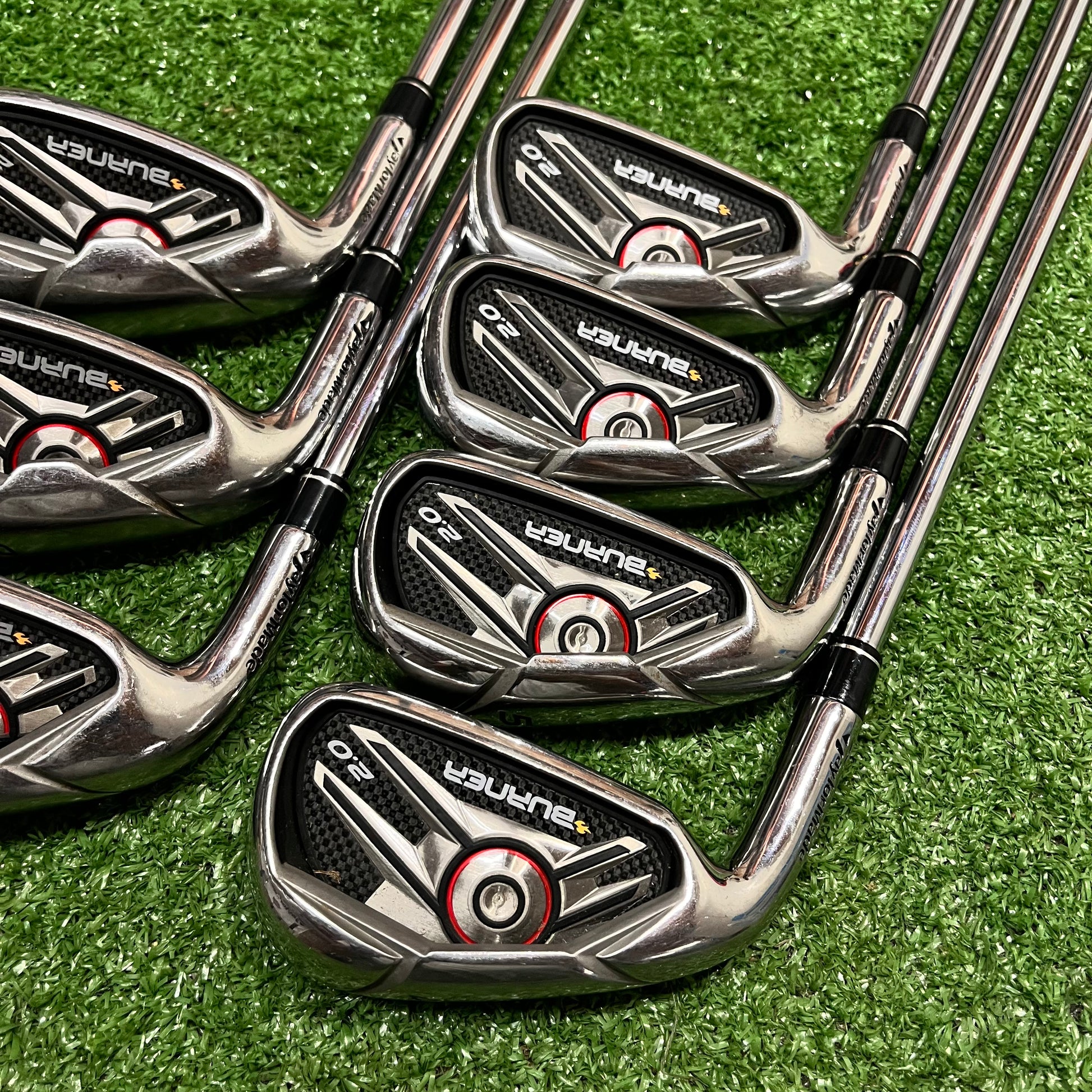Taylormade Burner 2.0 Iron Set 4-PW Steel Regular Flex LH