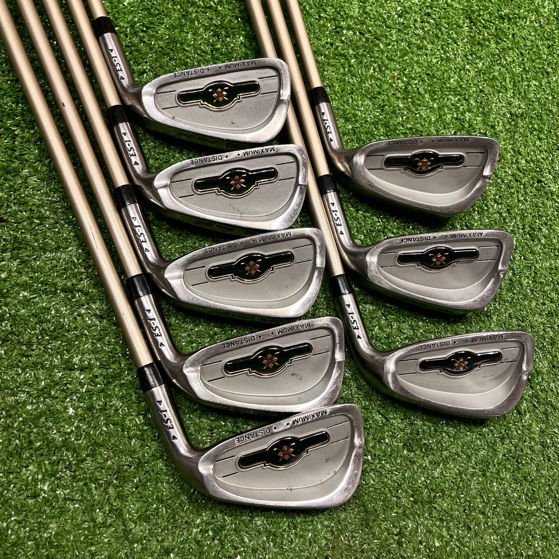 Pure Golf ES-1 Womens Iron Set 4-PW+SW Graphite Womens Flex RH