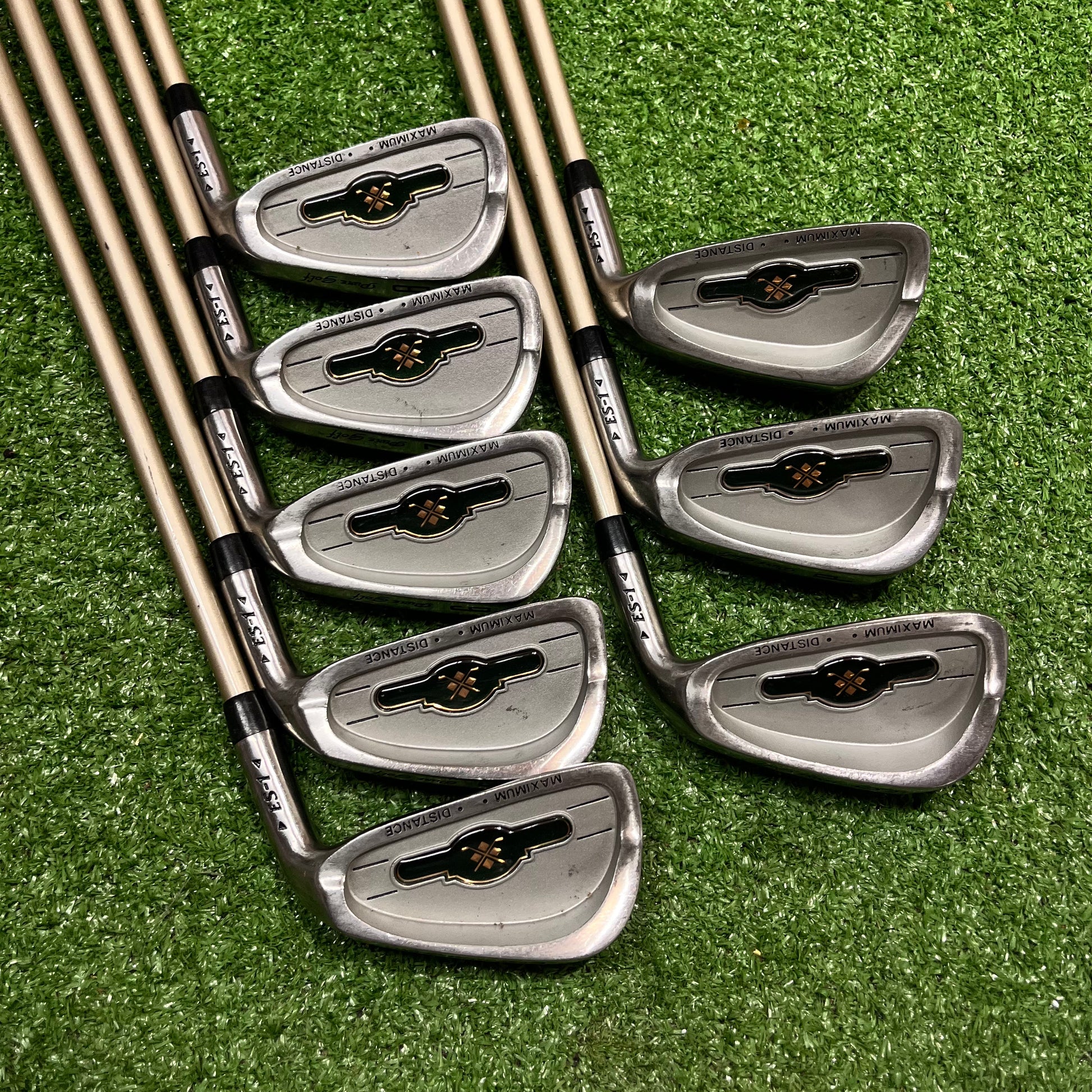 Pure Golf ES-1 Womens Iron Set 4-PW+SW Graphite Womens Flex RH