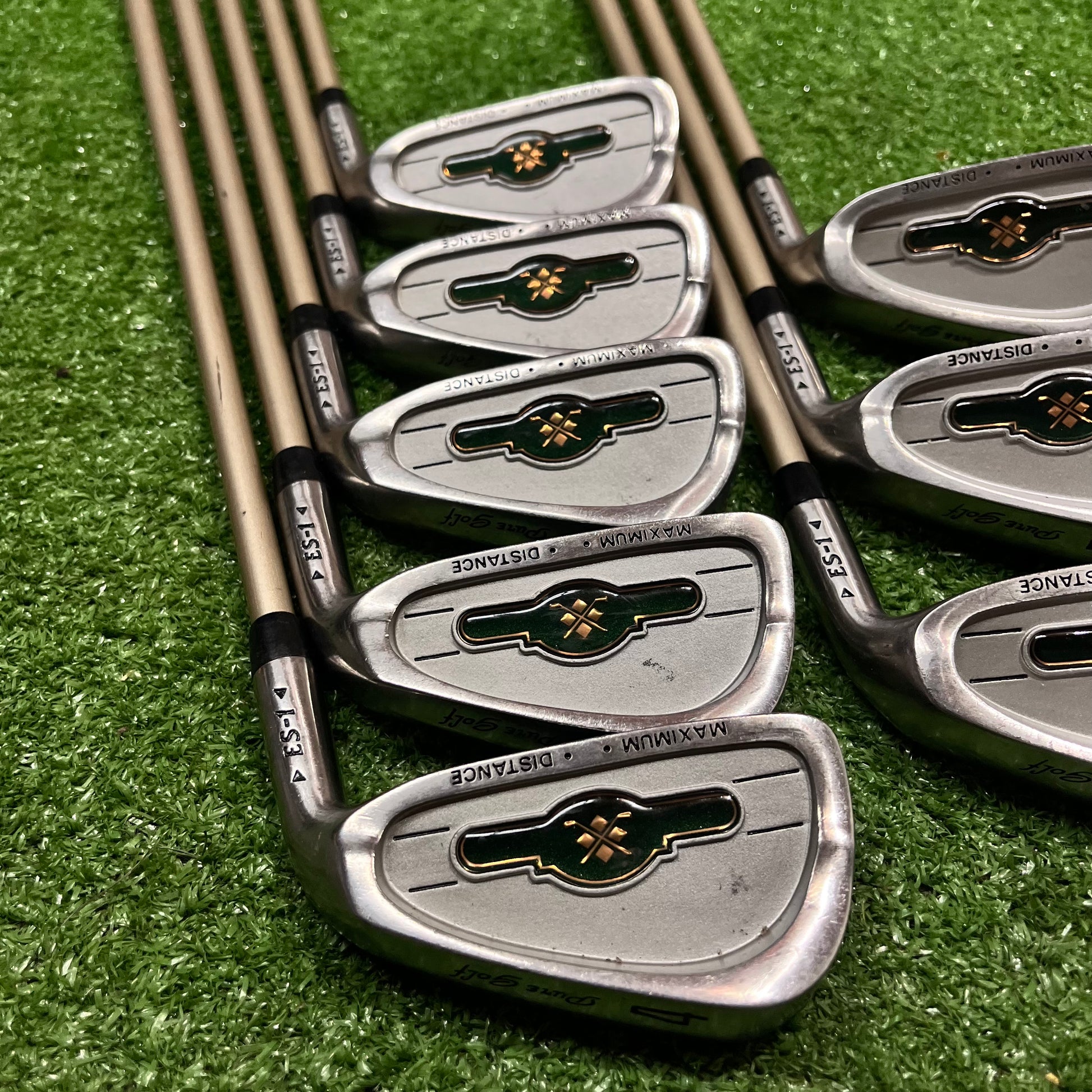 Pure Golf ES-1 Womens Iron Set 4-PW+SW Graphite Womens Flex RH