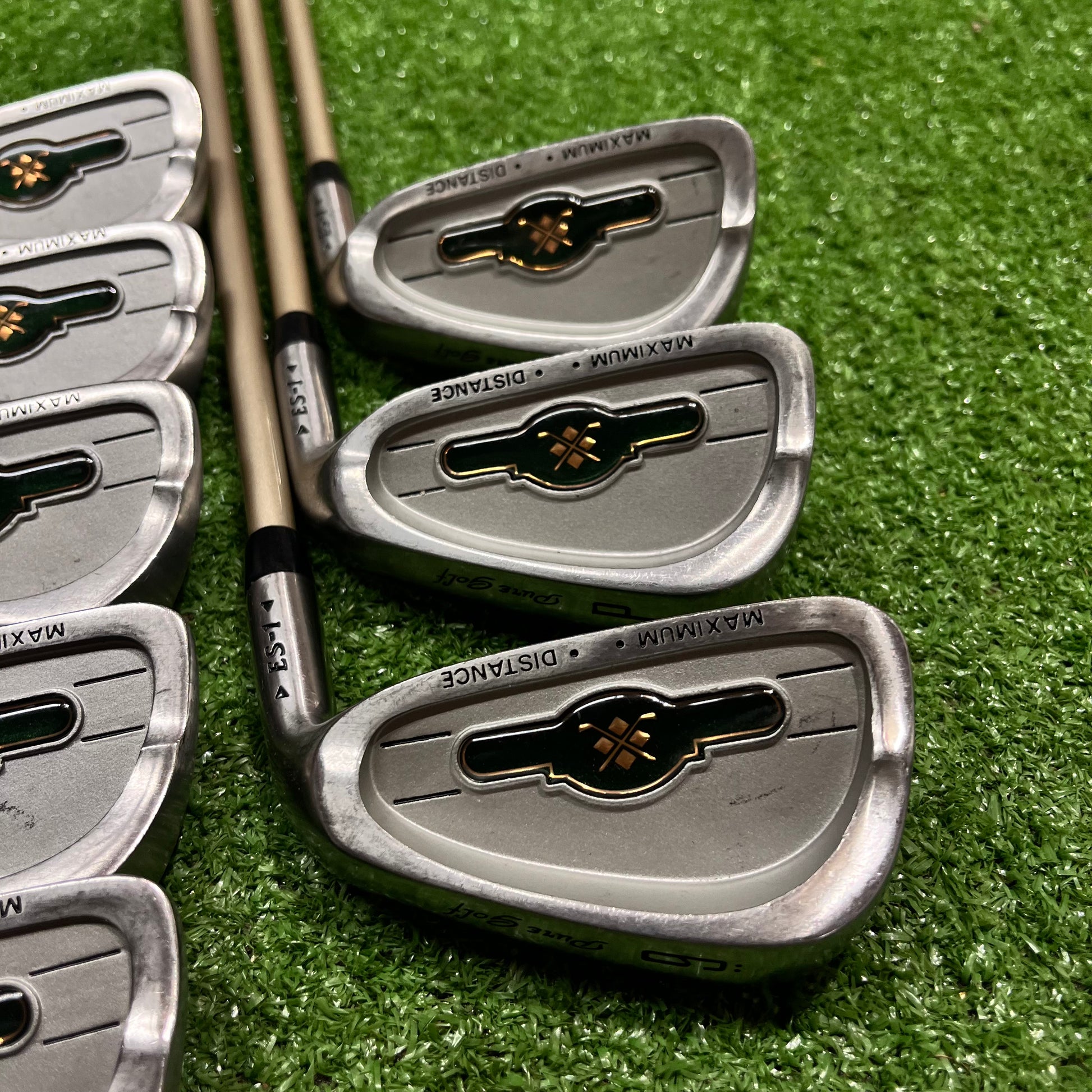 Pure Golf ES-1 Womens Iron Set 4-PW+SW Graphite Womens Flex RH