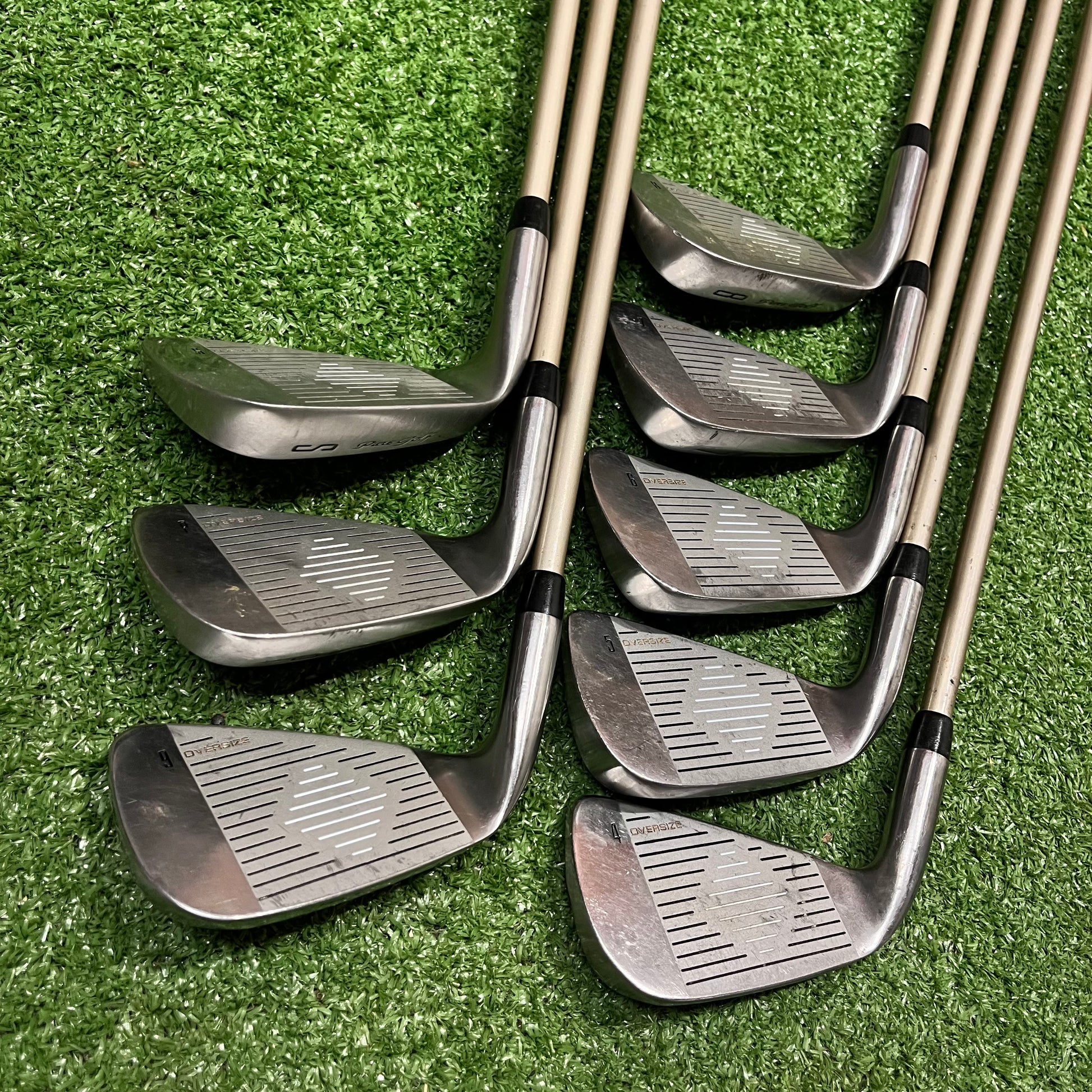 Pure Golf ES-1 Womens Iron Set 4-PW+SW Graphite Womens Flex RH