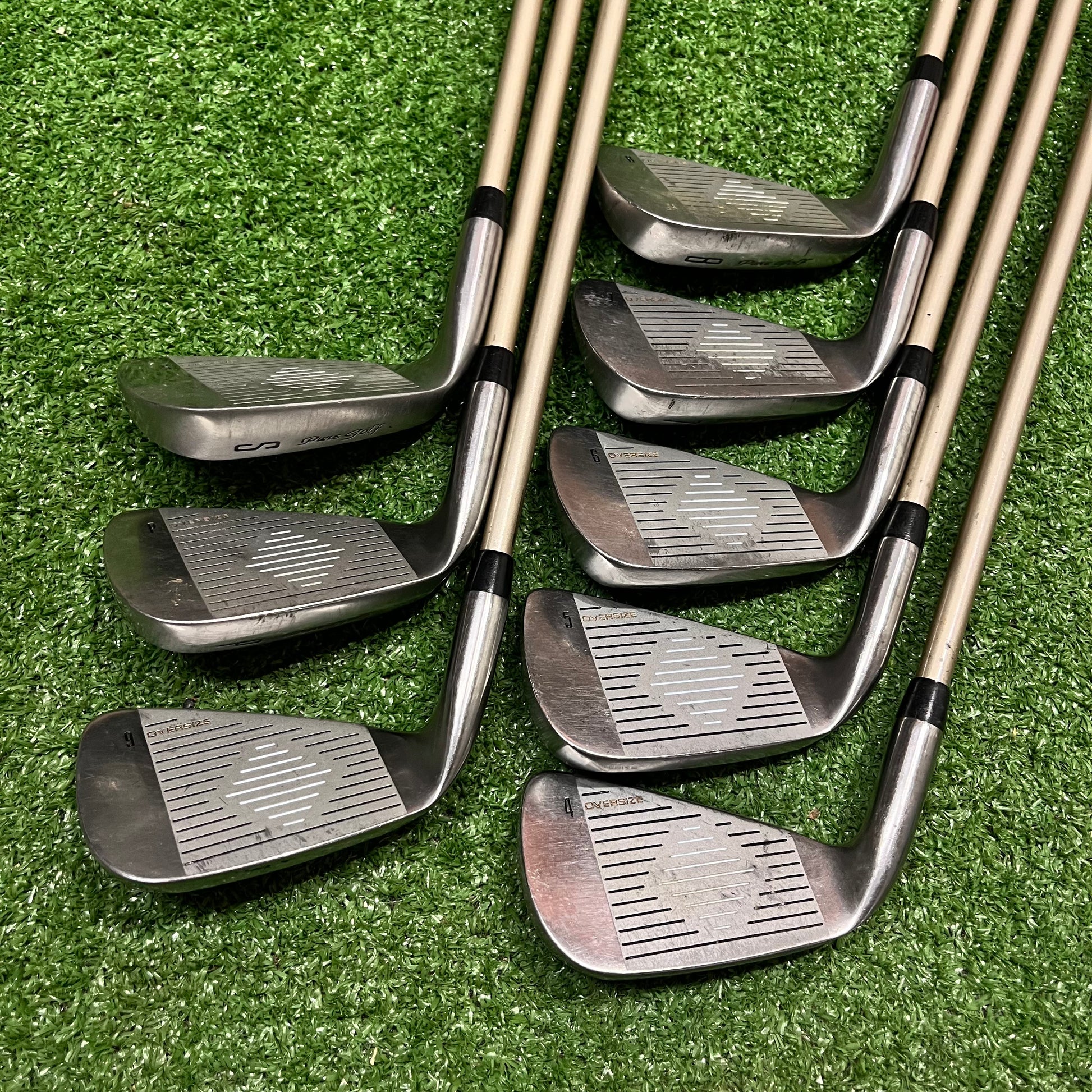 Pure Golf ES-1 Womens Iron Set 4-PW+SW Graphite Womens Flex RH