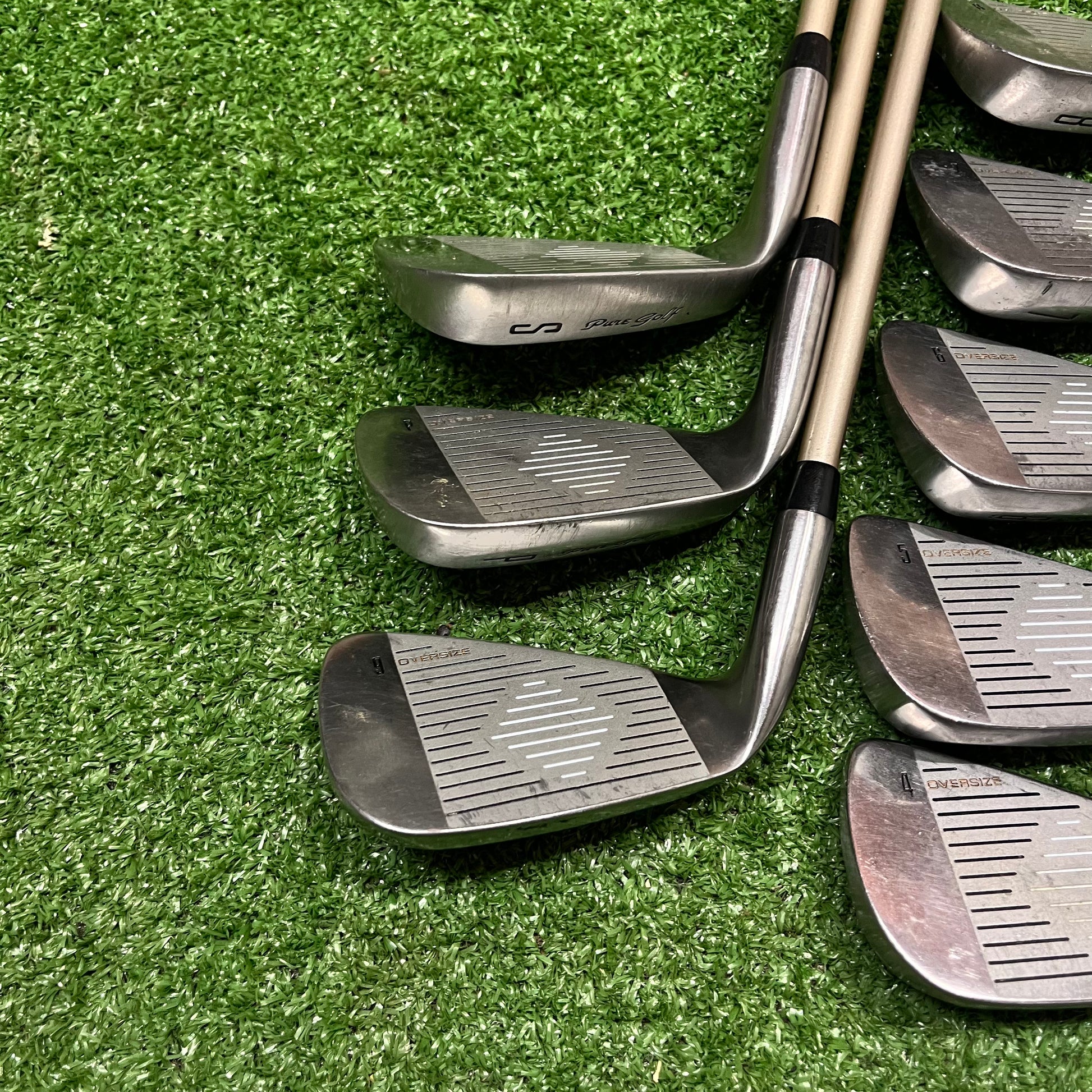 Pure Golf ES-1 Womens Iron Set 4-PW+SW Graphite Womens Flex RH