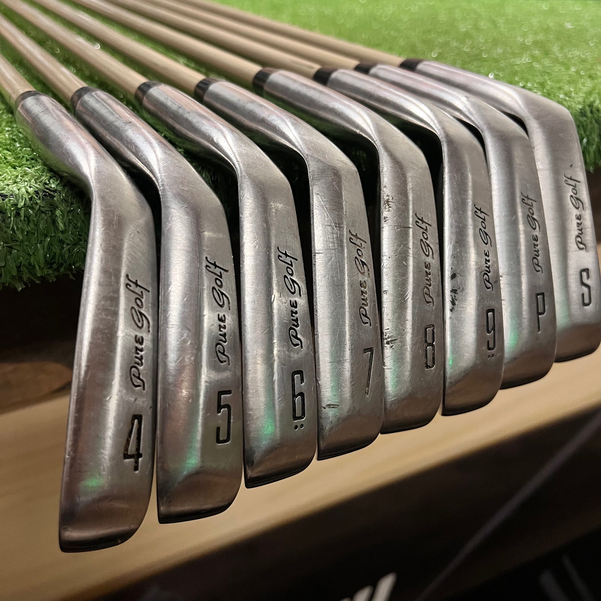 Pure Golf ES-1 Womens Iron Set 4-PW+SW Graphite Womens Flex RH