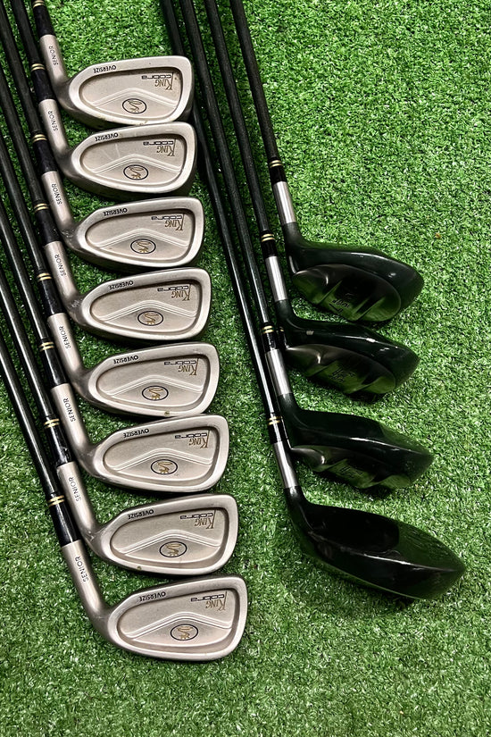 King Cobra Oversized FULL SET 3-PW++DR+7w+5w+3w+5w Graphite Regular Flex RH
