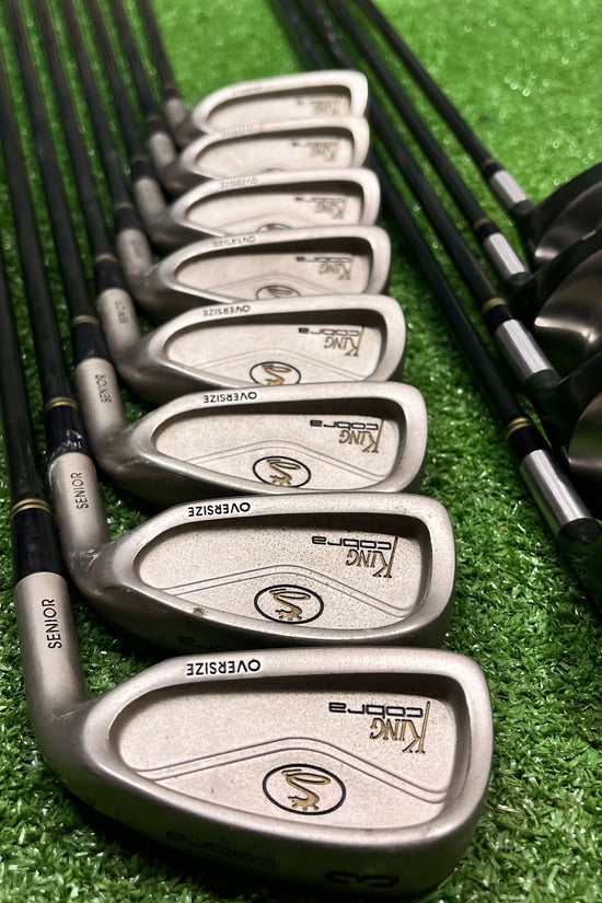 King Cobra Oversized FULL SET 3-PW++DR+7w+5w+3w+5w Graphite Regular Flex RH