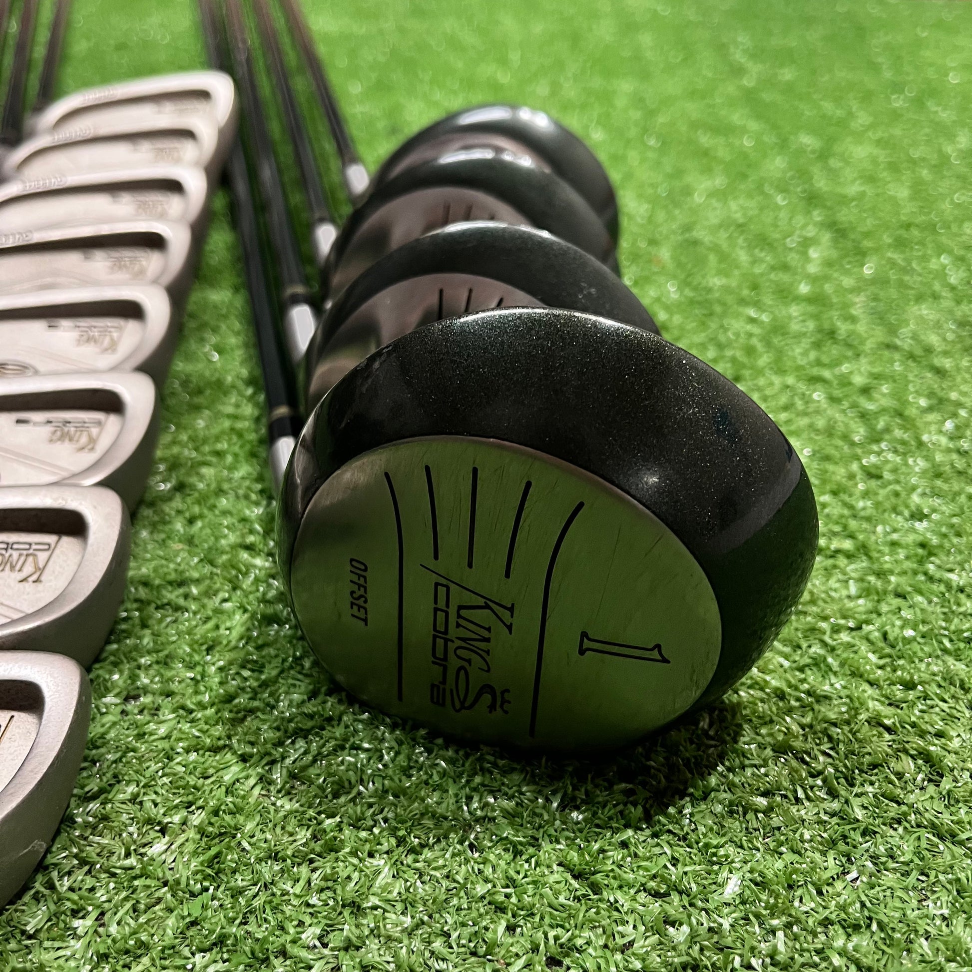 King Cobra Oversized FULL SET 3-PW++DR+7w+5w+3w+5w Graphite Regular Flex RH