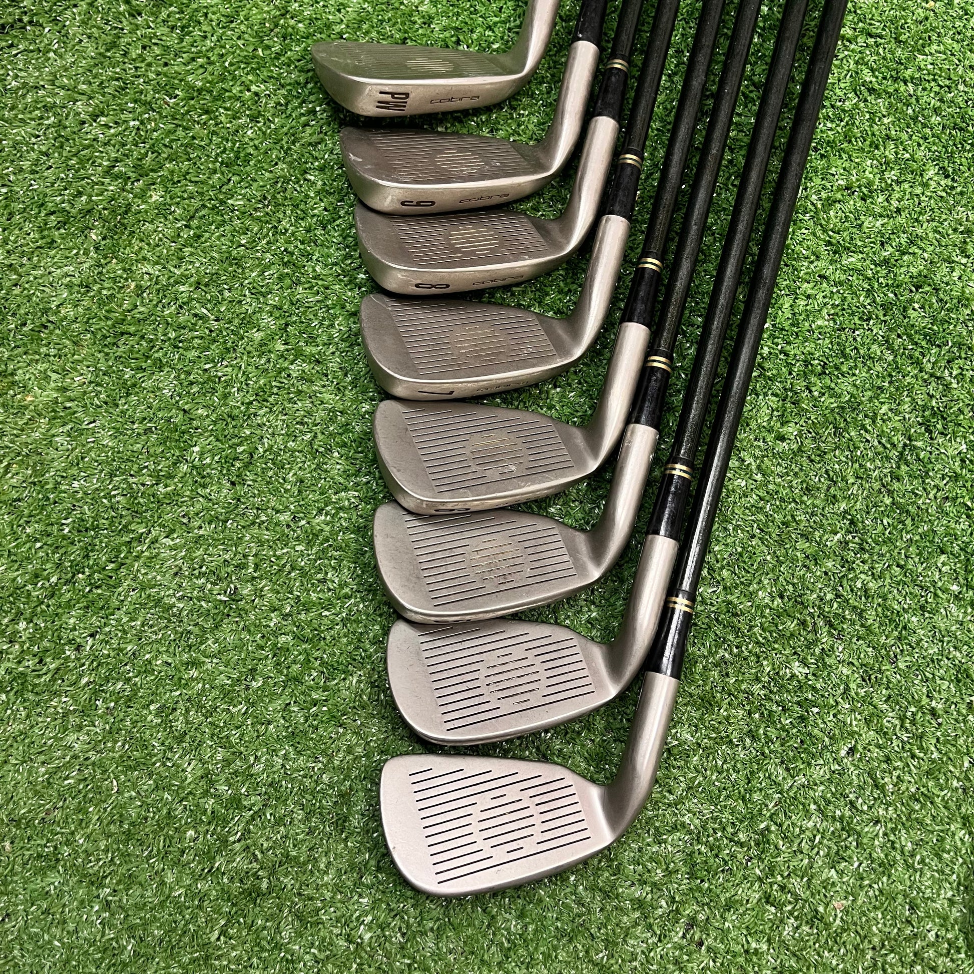 King Cobra Oversized FULL SET 3-PW++DR+7w+5w+3w+5w Graphite Regular Flex RH