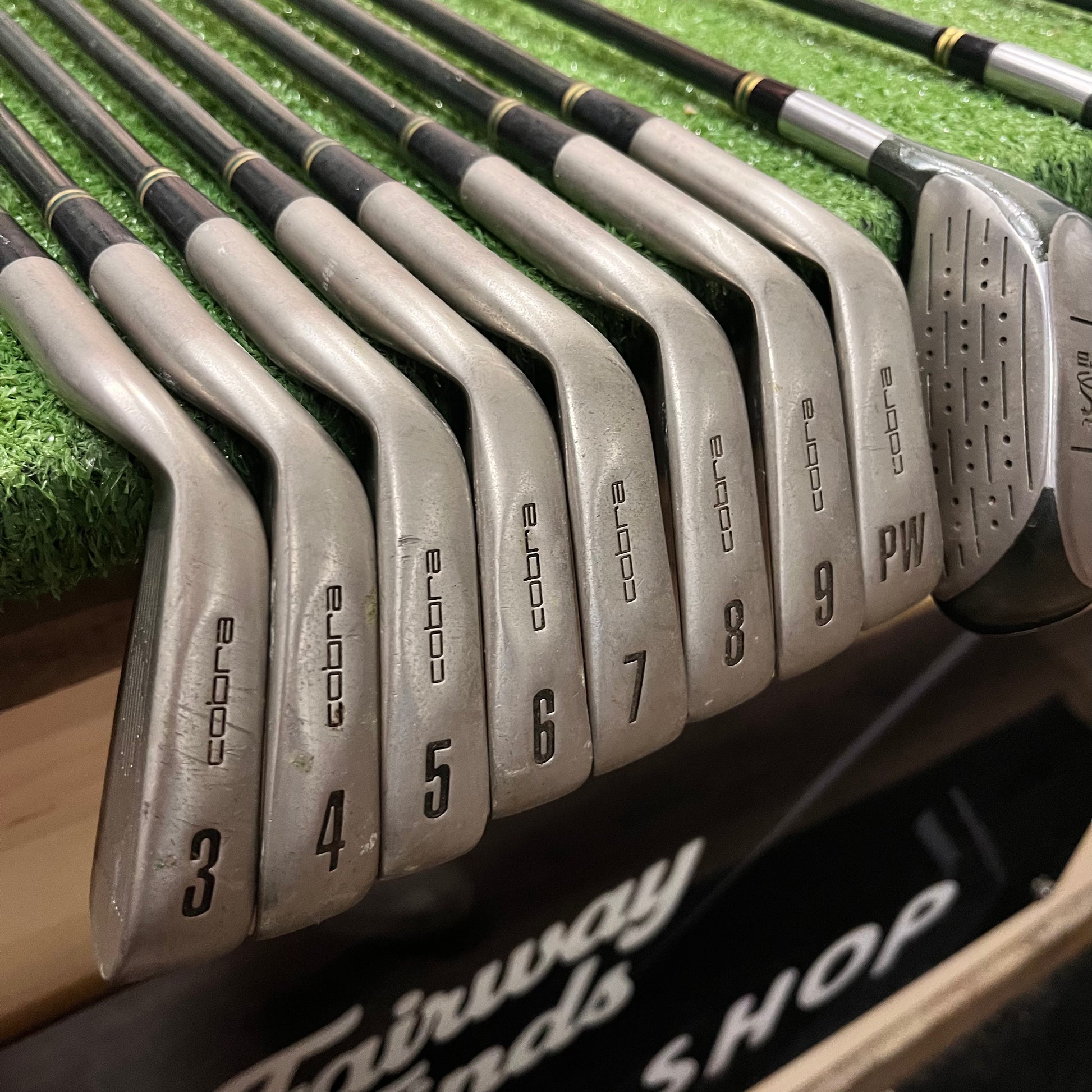 King Cobra Oversized FULL SET 3-PW++DR+7w+5w+3w+5w Graphite Regular Flex RH