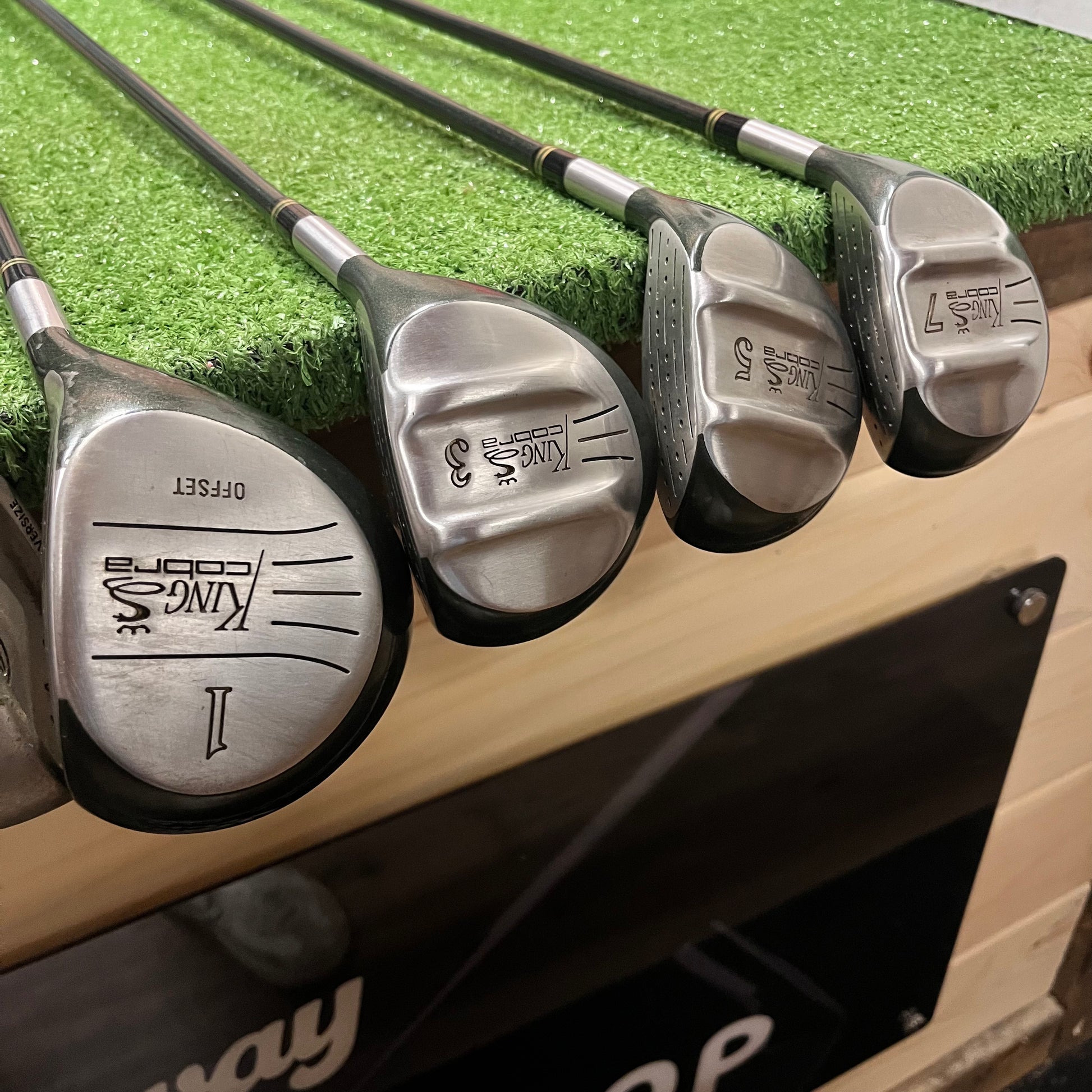 King Cobra Oversized FULL SET 3-PW++DR+7w+5w+3w+5w Graphite Regular Flex RH