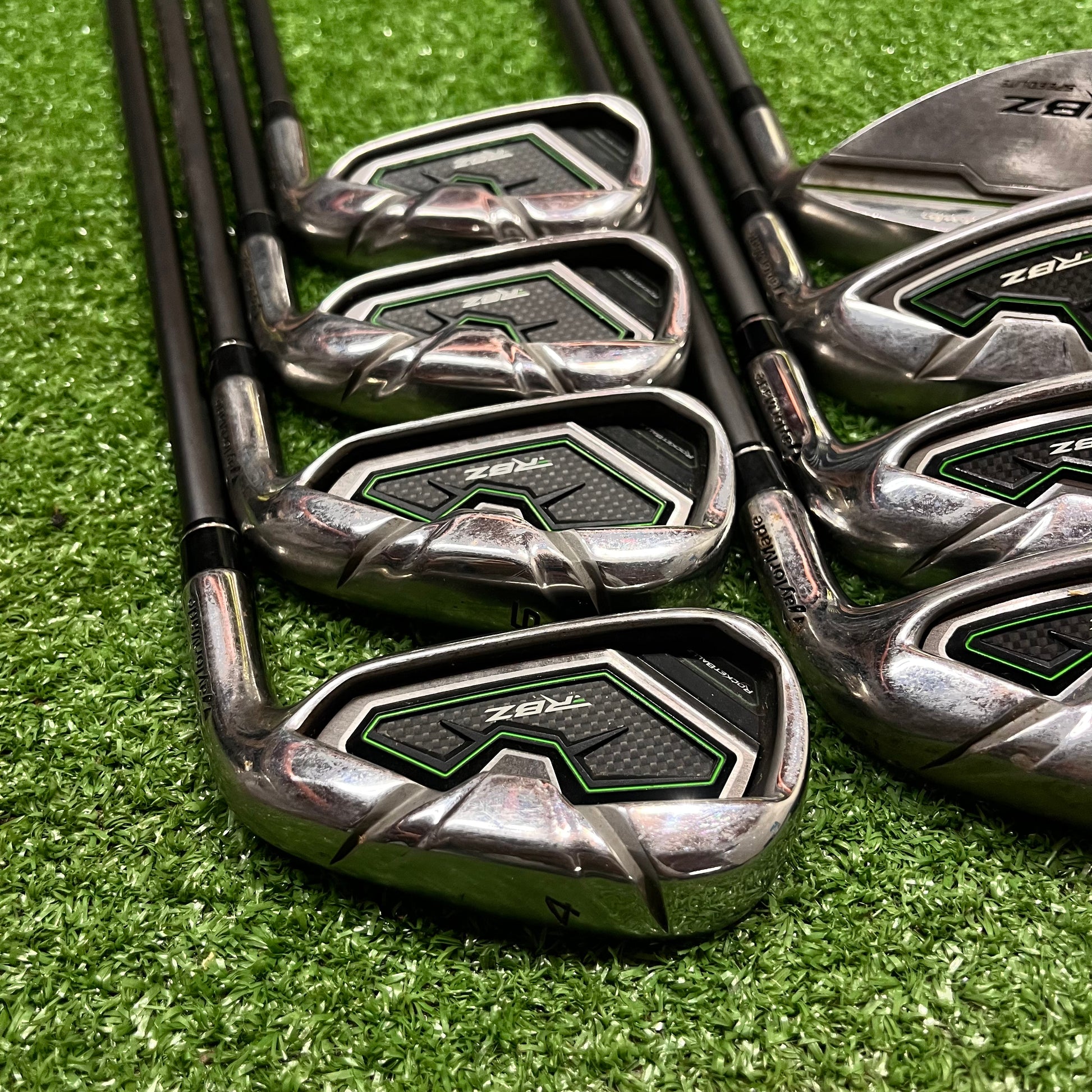 Taylormade RBZ 4-SW Iron Set Graphite Medium Flex RH *READ*