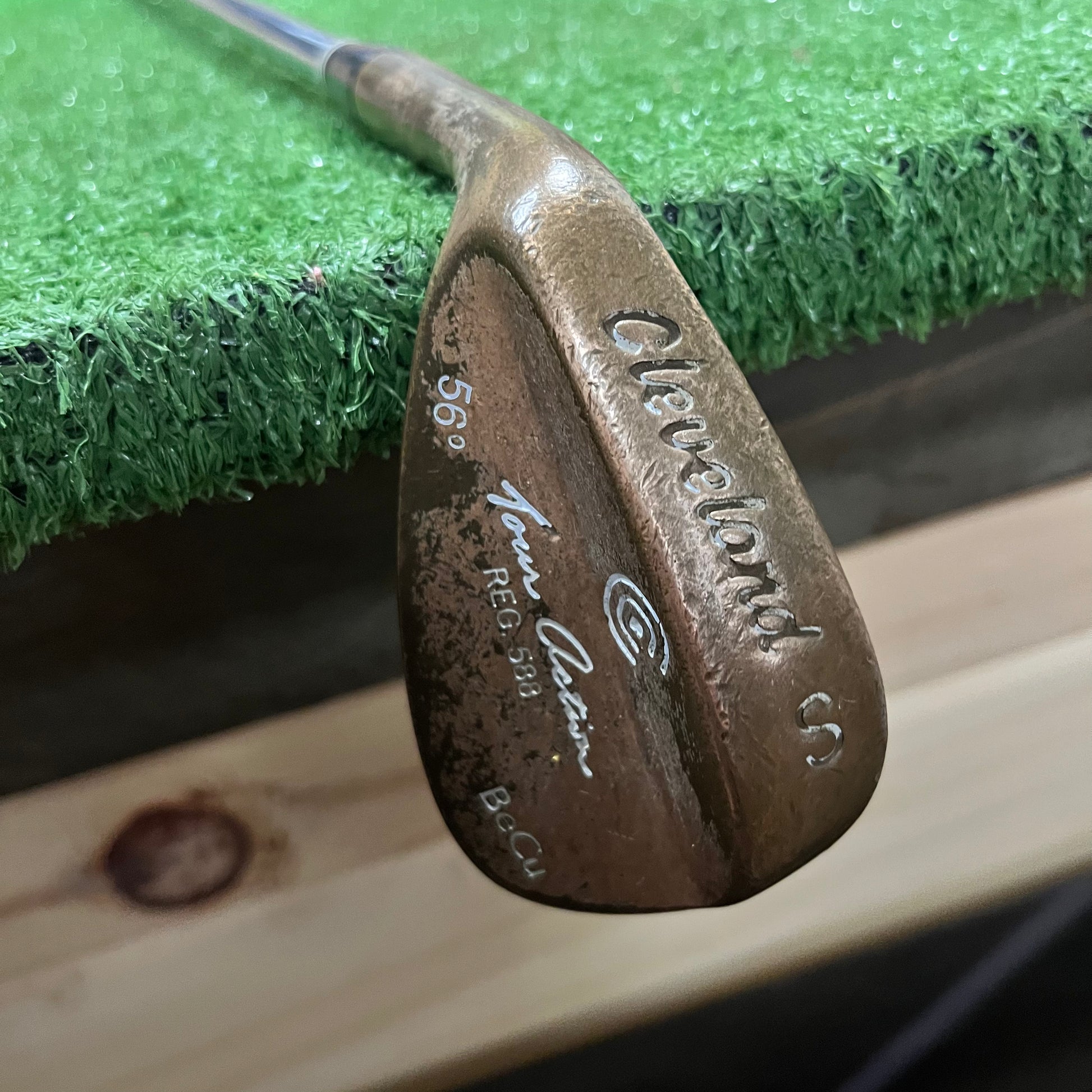 Cleveland Reg 588 56° Sand Wedge Steel Wedge Flex LH