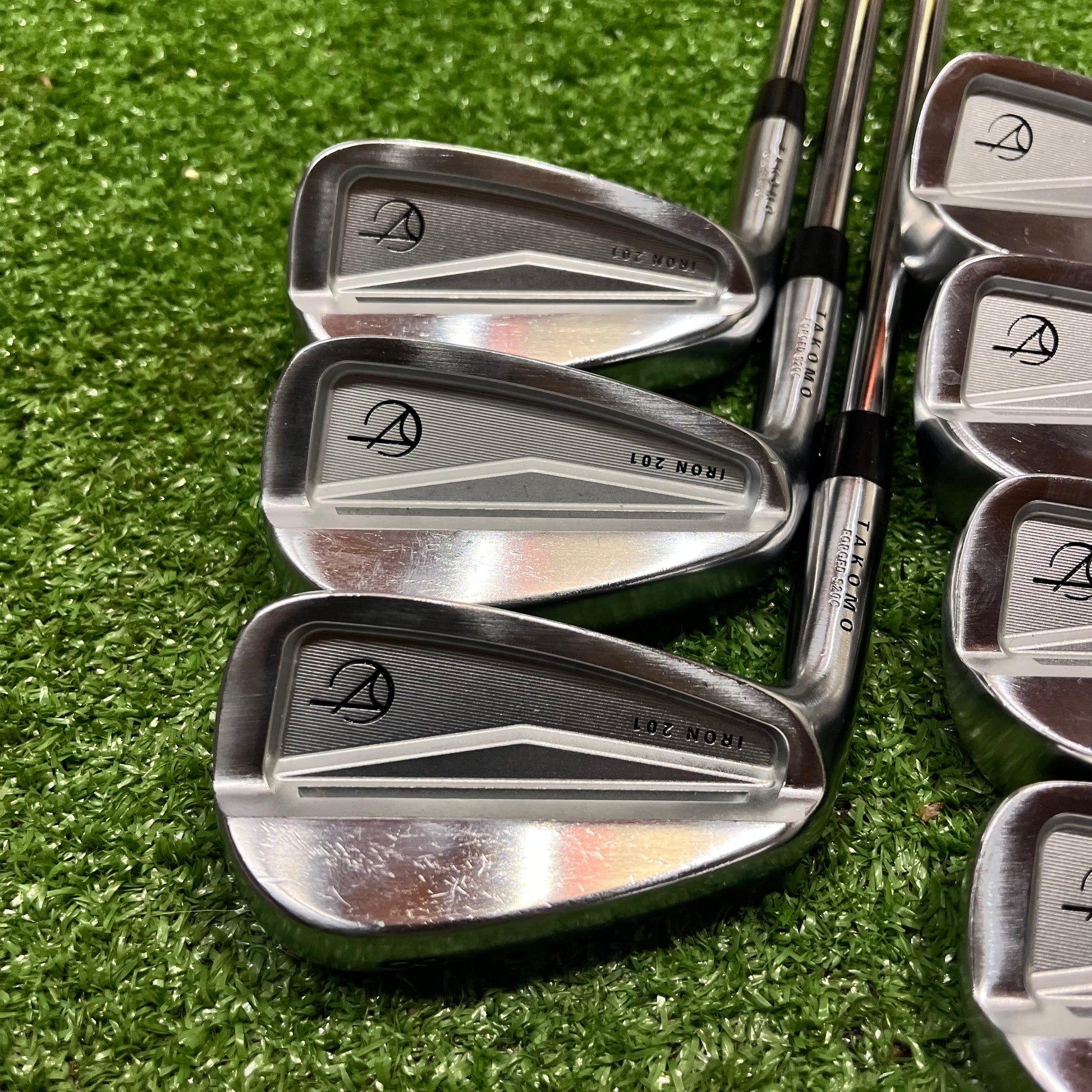 Takomo 201 Forged Iron Set 4-PW Steel Regular Flex LH