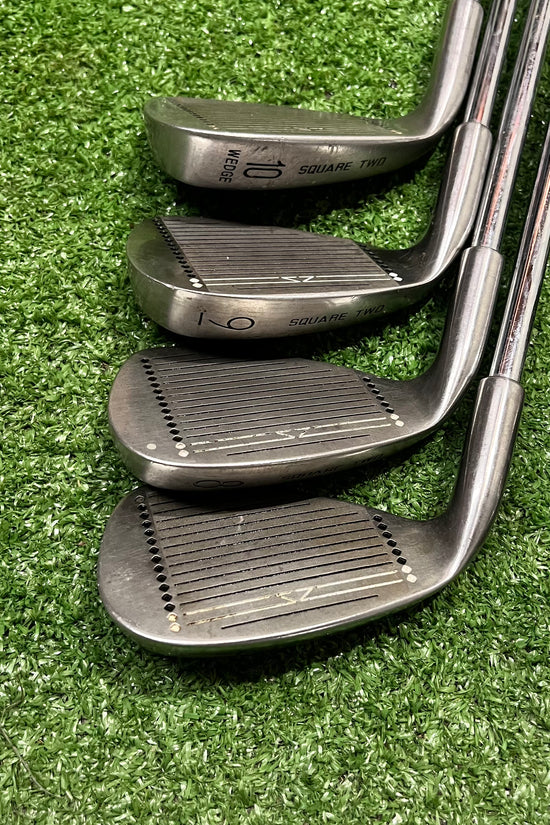 Square Two Power Cavity Iron Set 3-PW Steel Regular Flex RH