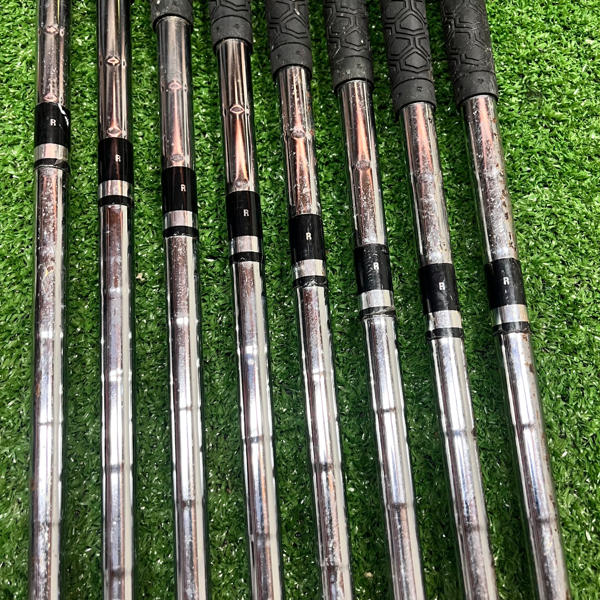 Square Two Power Cavity Iron Set 3-PW Steel Regular Flex RH