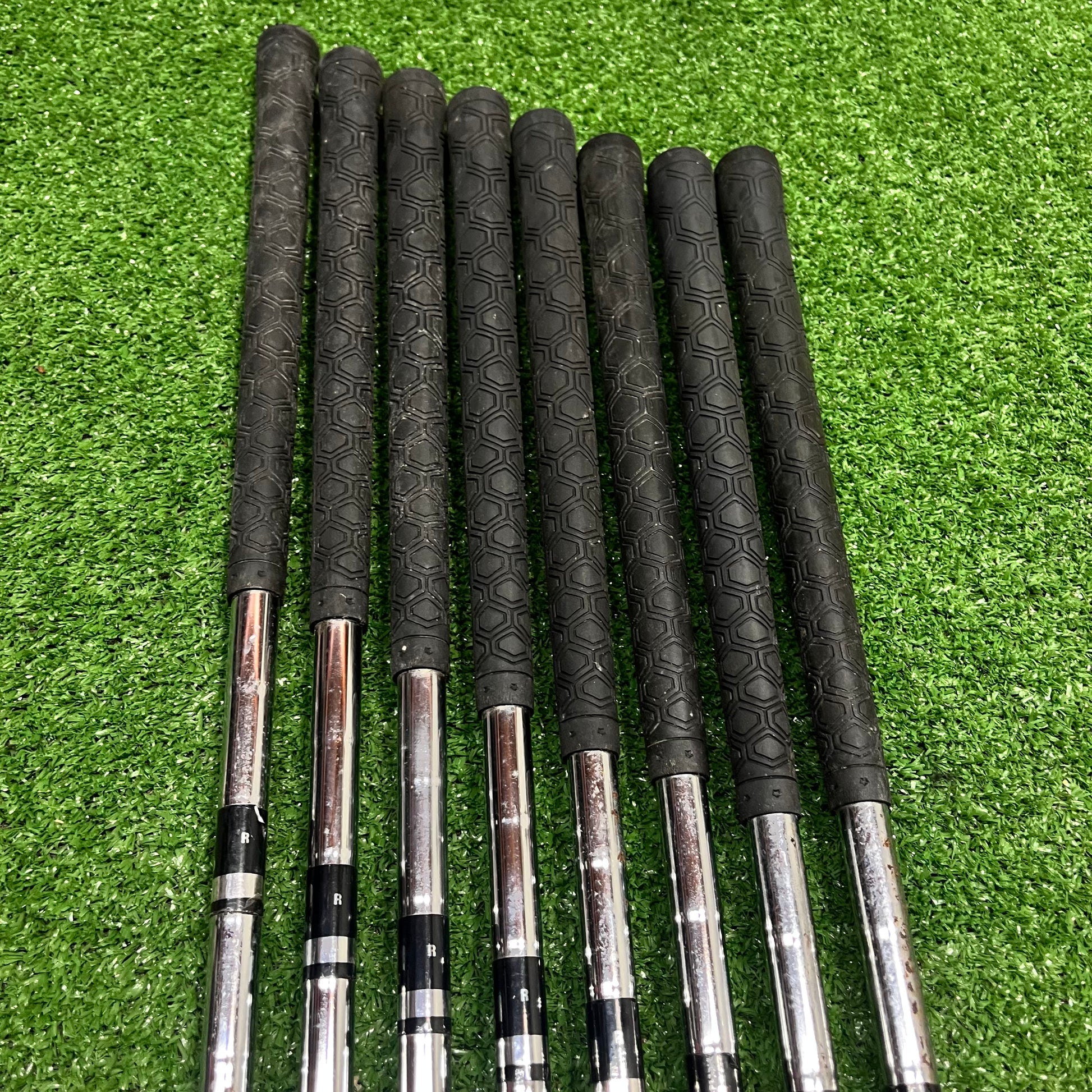 Square Two Power Cavity Iron Set 3-PW Steel Regular Flex RH