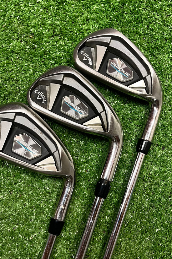 Callaway RogueX Irons 4-6 Steel Regular Flex RH