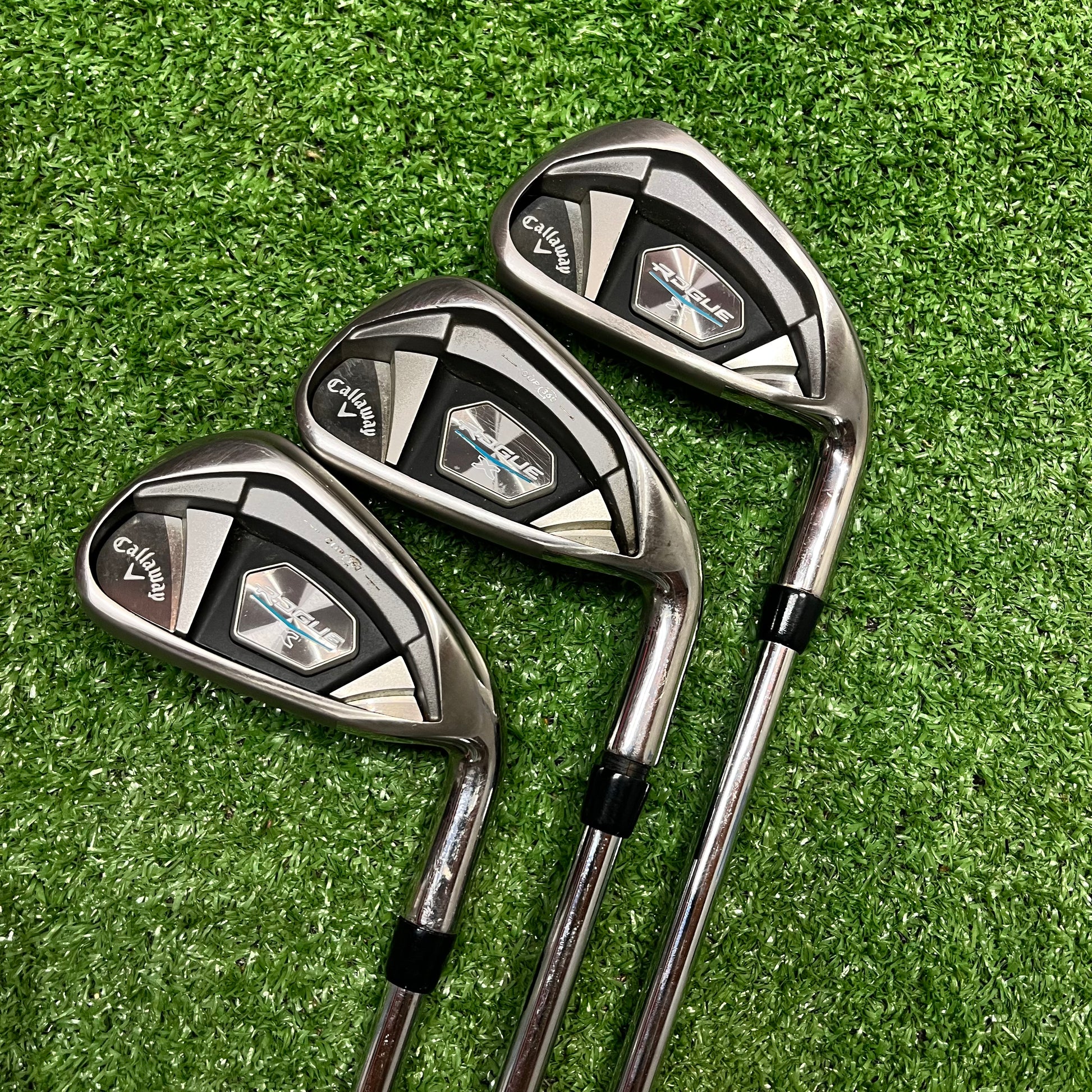 Callaway RogueX Irons 4-6 Steel Regular Flex RH