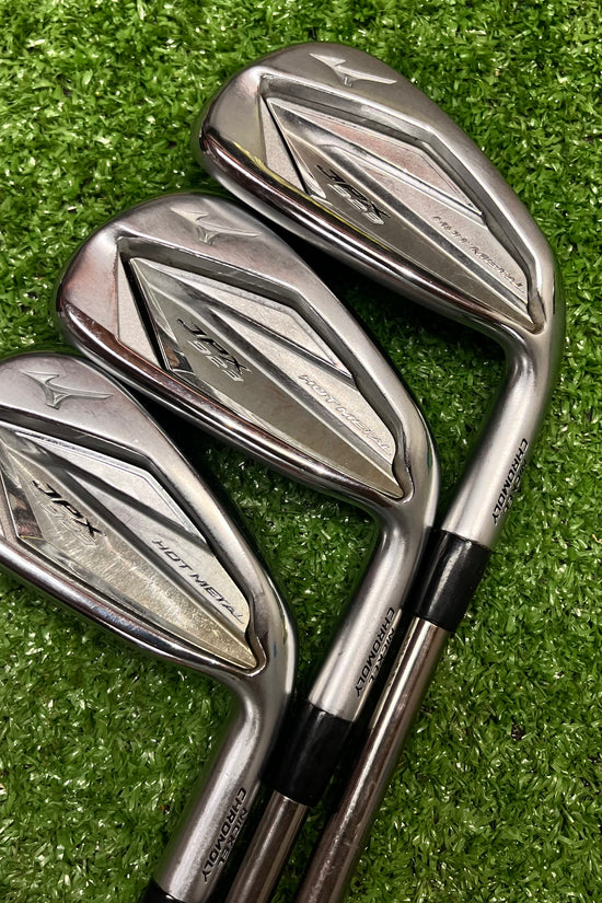 Mizuno JPX 923 Hot Metal Irons 6-8 Graphite Regular Flex RH