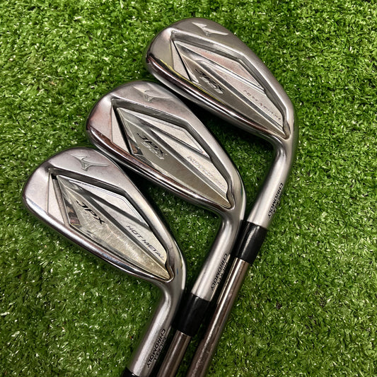 Mizuno JPX 923 Hot Metal Irons 6-8 Graphite Regular Flex RH
