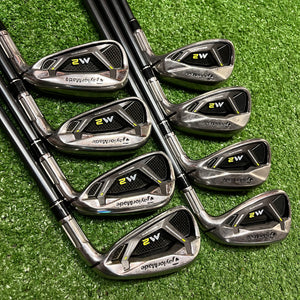 Taylormade M2 Iron Set 4-PW+AW Graphite Regular Flex RH