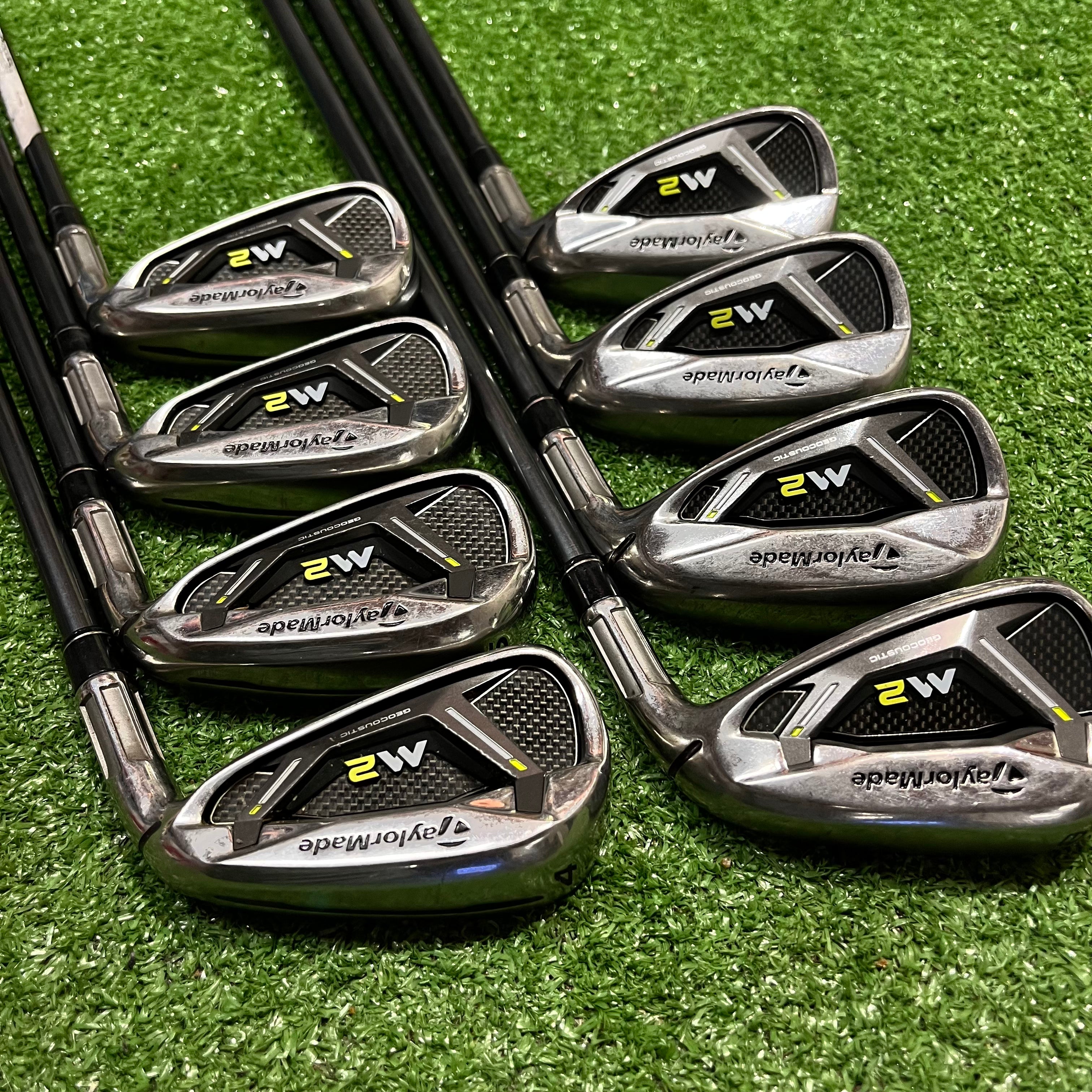 Taylormade M2 Iron Set 4-PW+AW Graphite Regular Flex RH