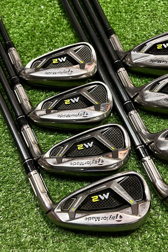 Taylormade M2 Iron Set 4-PW+AW Graphite Regular Flex RH