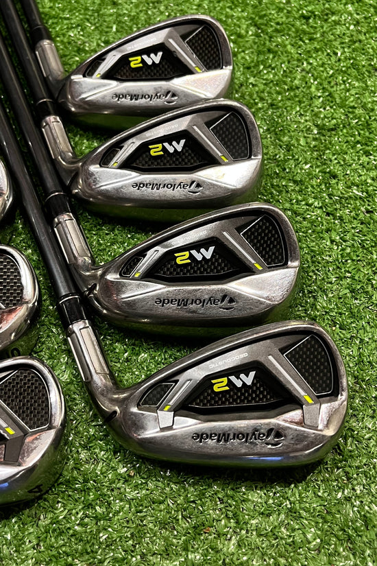 Taylormade M2 Iron Set 4-PW+AW Graphite Regular Flex RH