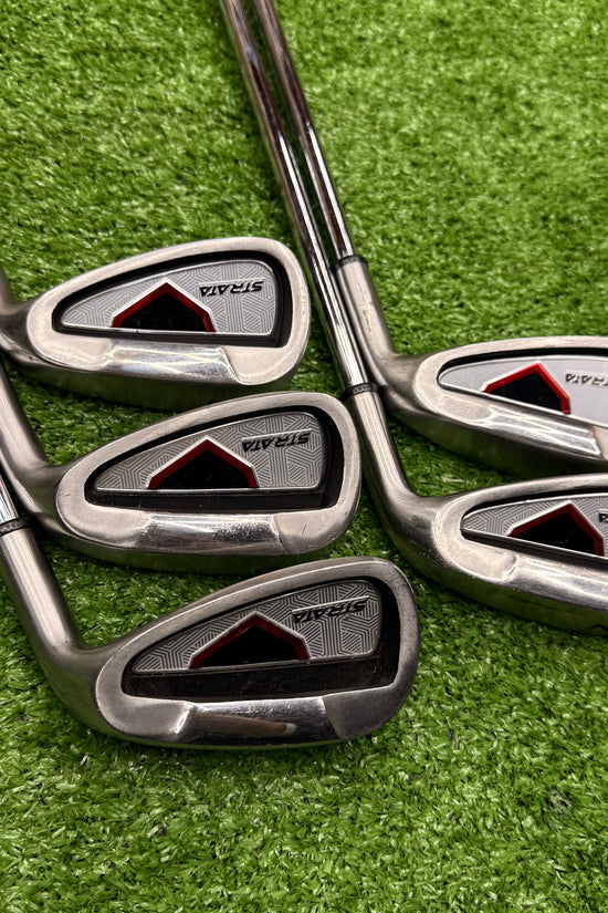 Callaway Strata Red Iron Set PW-6i Steel Uniflex RH - FAIRWAY FINDS