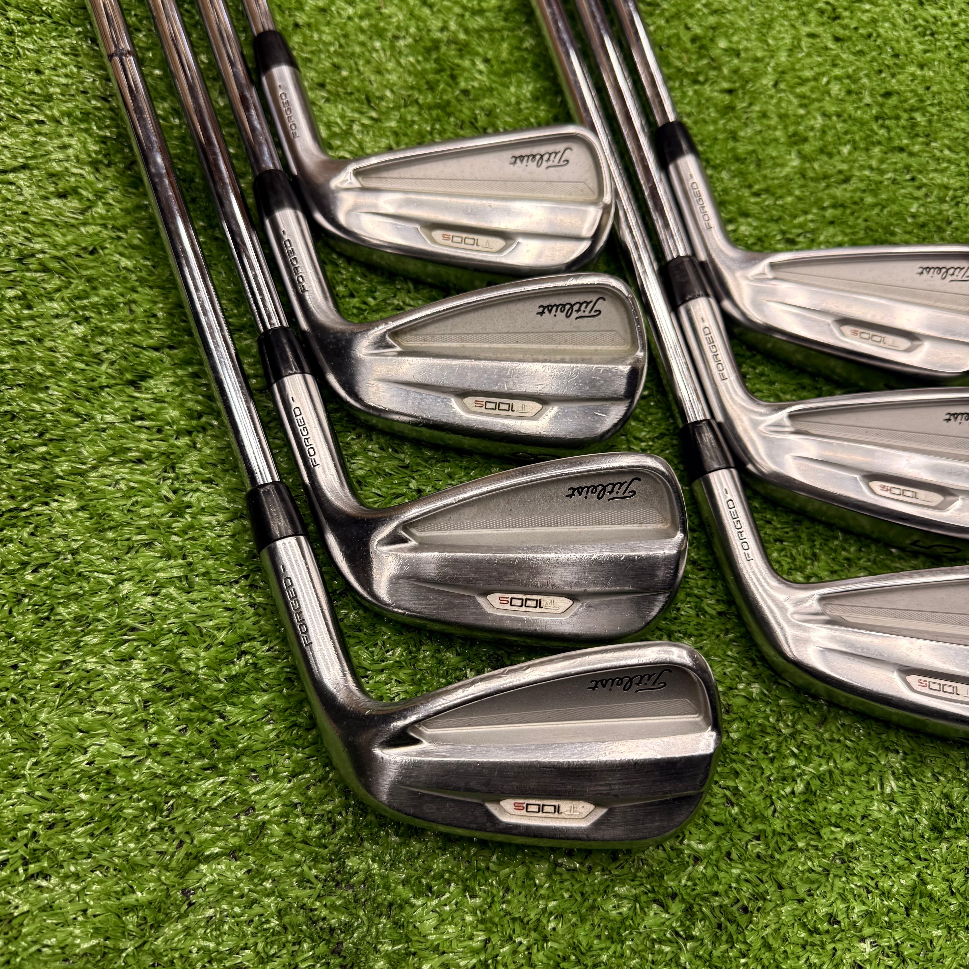 Titleist 2021 T100s Iron Set 4-PW Stiff Steel RH *READ* - FAIRWAY FINDS