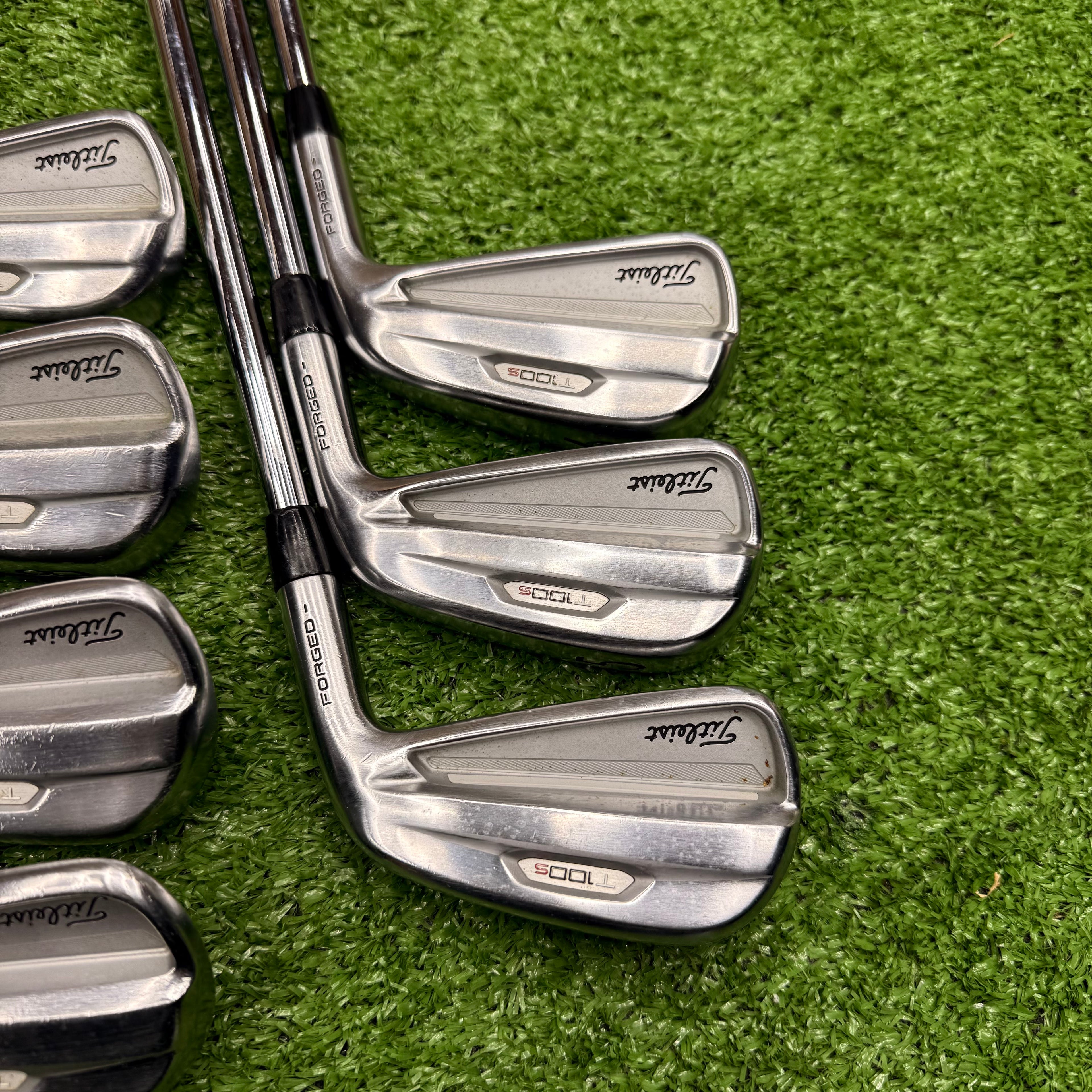 Titleist 2021 T100s Iron Set 4-PW Stiff Steel RH *READ* - FAIRWAY FINDS