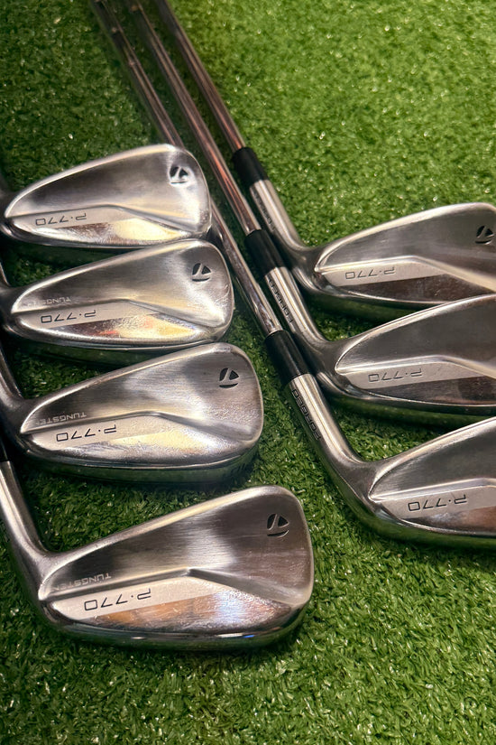 Taylormade P770 Iron Set 5-AW Steel Stiff Flex RH