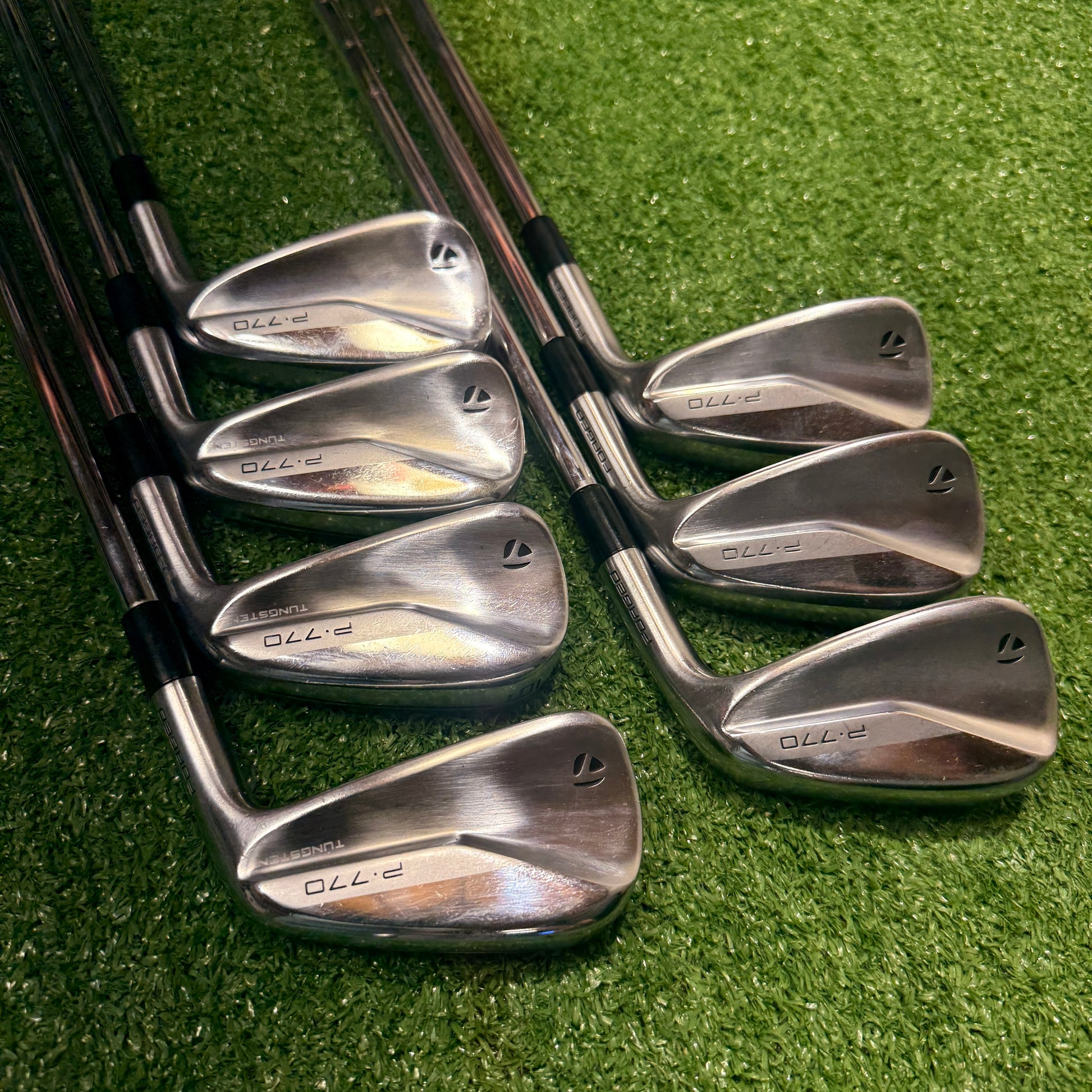 Taylormade P770 Iron Set 5-AW Steel Stiff Flex RH