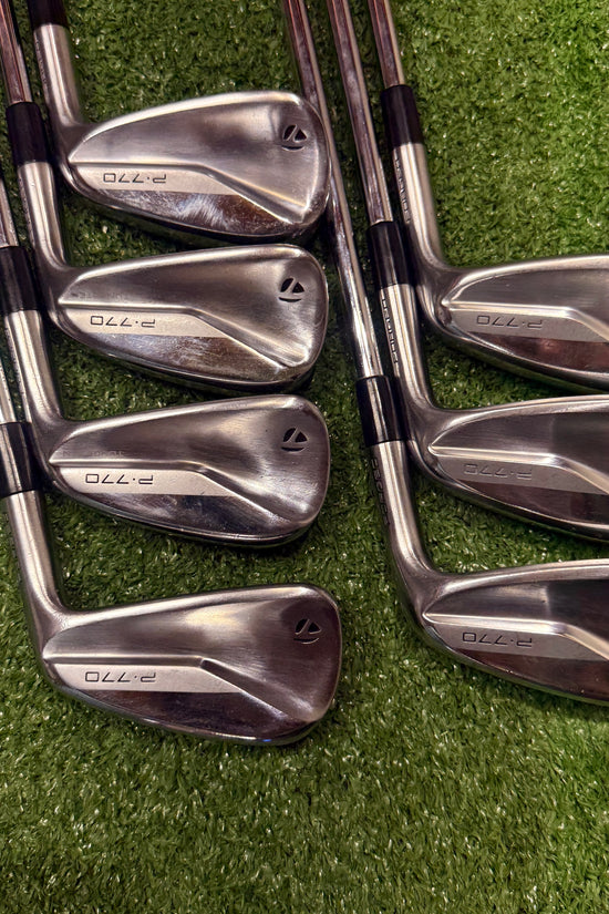 Taylormade P770 Iron Set 5-AW Steel Stiff Flex RH