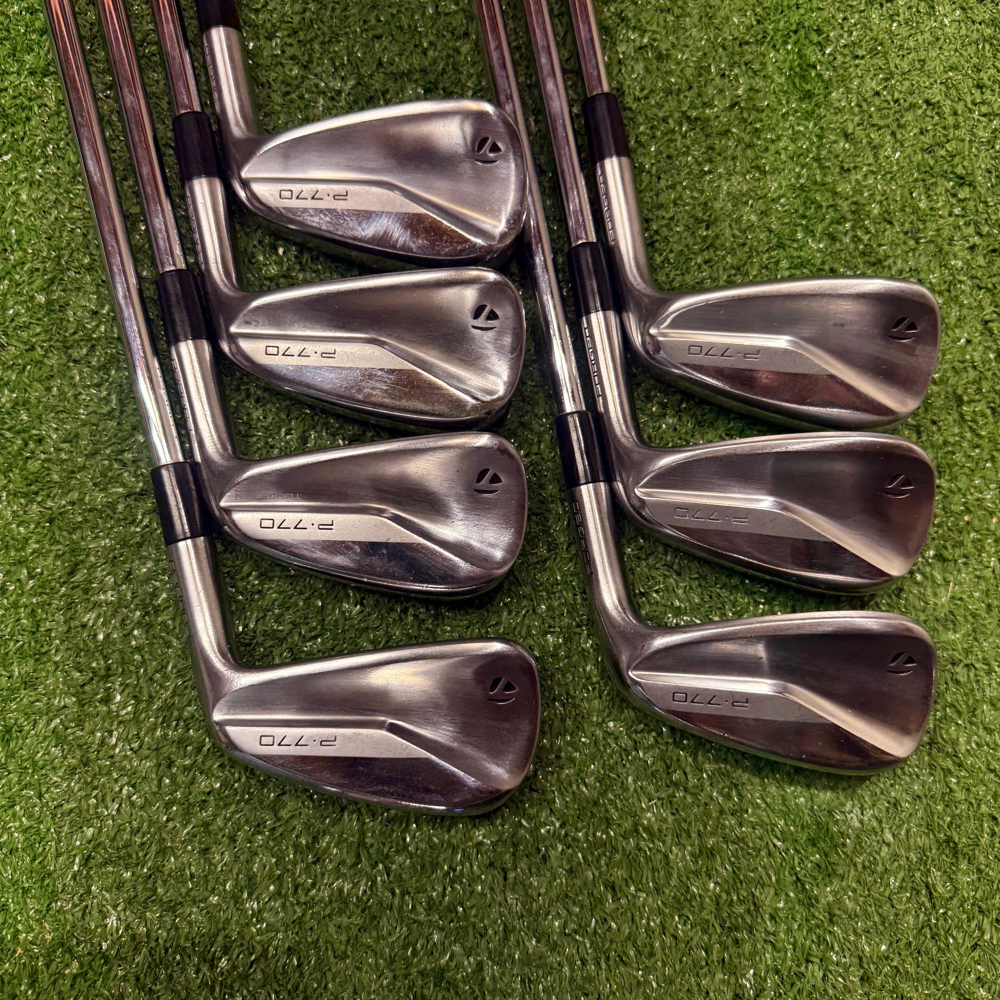 Taylormade P770 Iron Set 5-AW Steel Stiff Flex RH