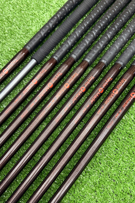 Taylormade Supersteel Burner Iron Set 3-PW+AW Graphite Regular RH *READ* - FAIRWAY FINDS