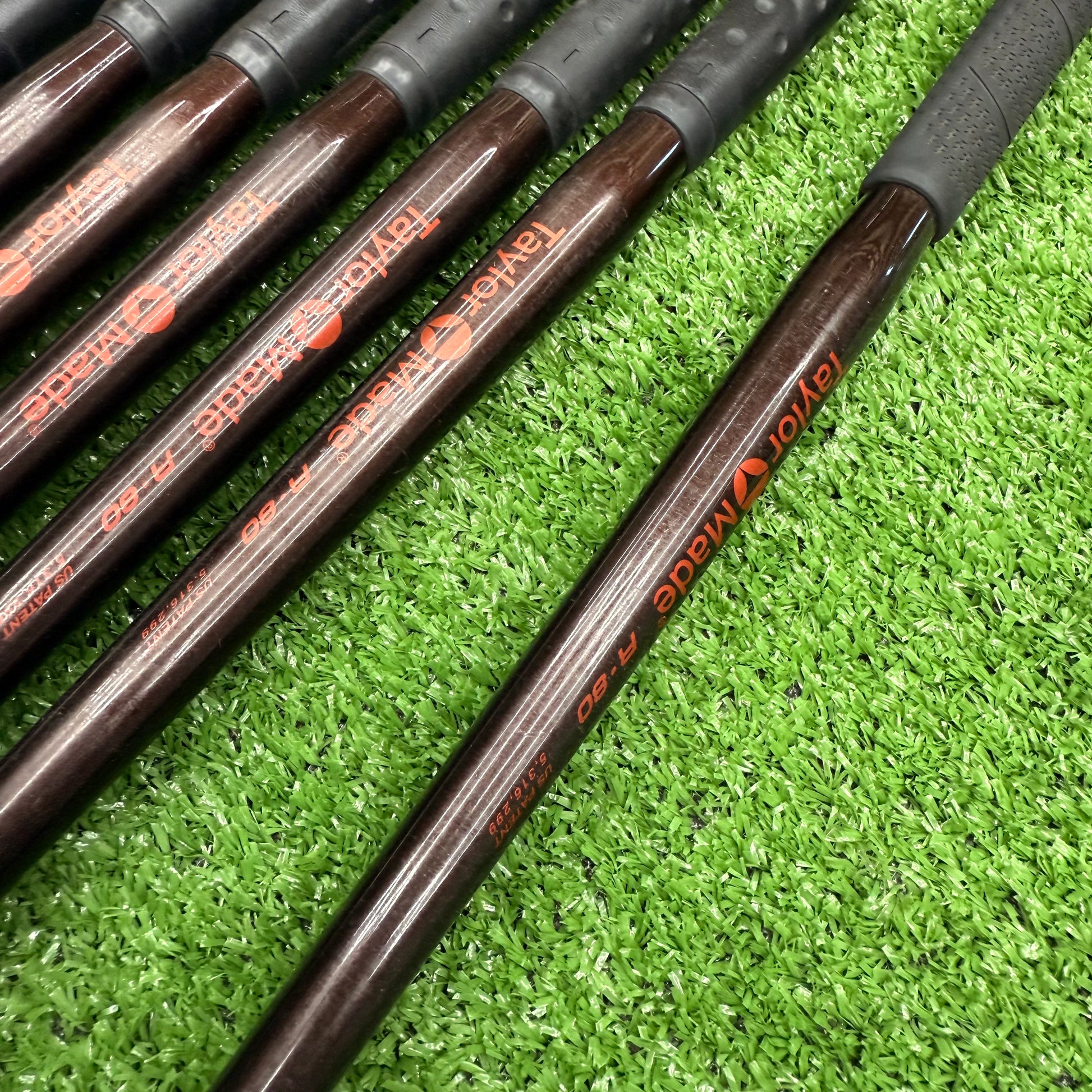 Taylormade Supersteel Burner Iron Set 3-PW+AW Graphite Regular RH *READ* - FAIRWAY FINDS