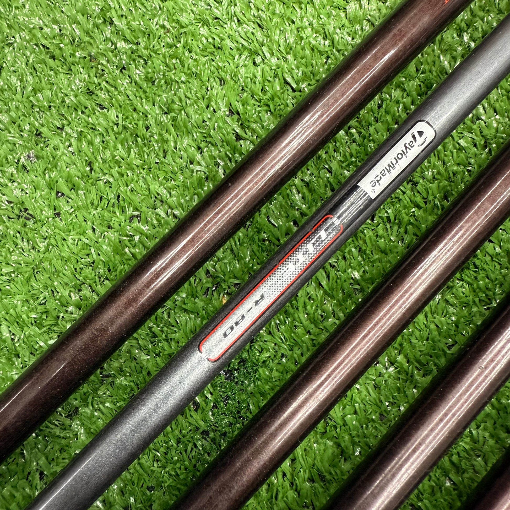 Taylormade Supersteel Burner Iron Set 3-PW+AW Graphite Regular RH *READ* - FAIRWAY FINDS