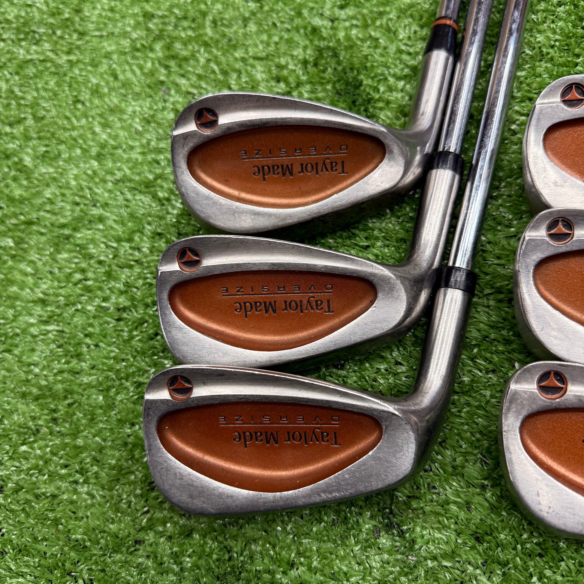 Taylormade Oversize Burner Iron Set 6-PW+SW Stiff Steel LH - FAIRWAY FINDS