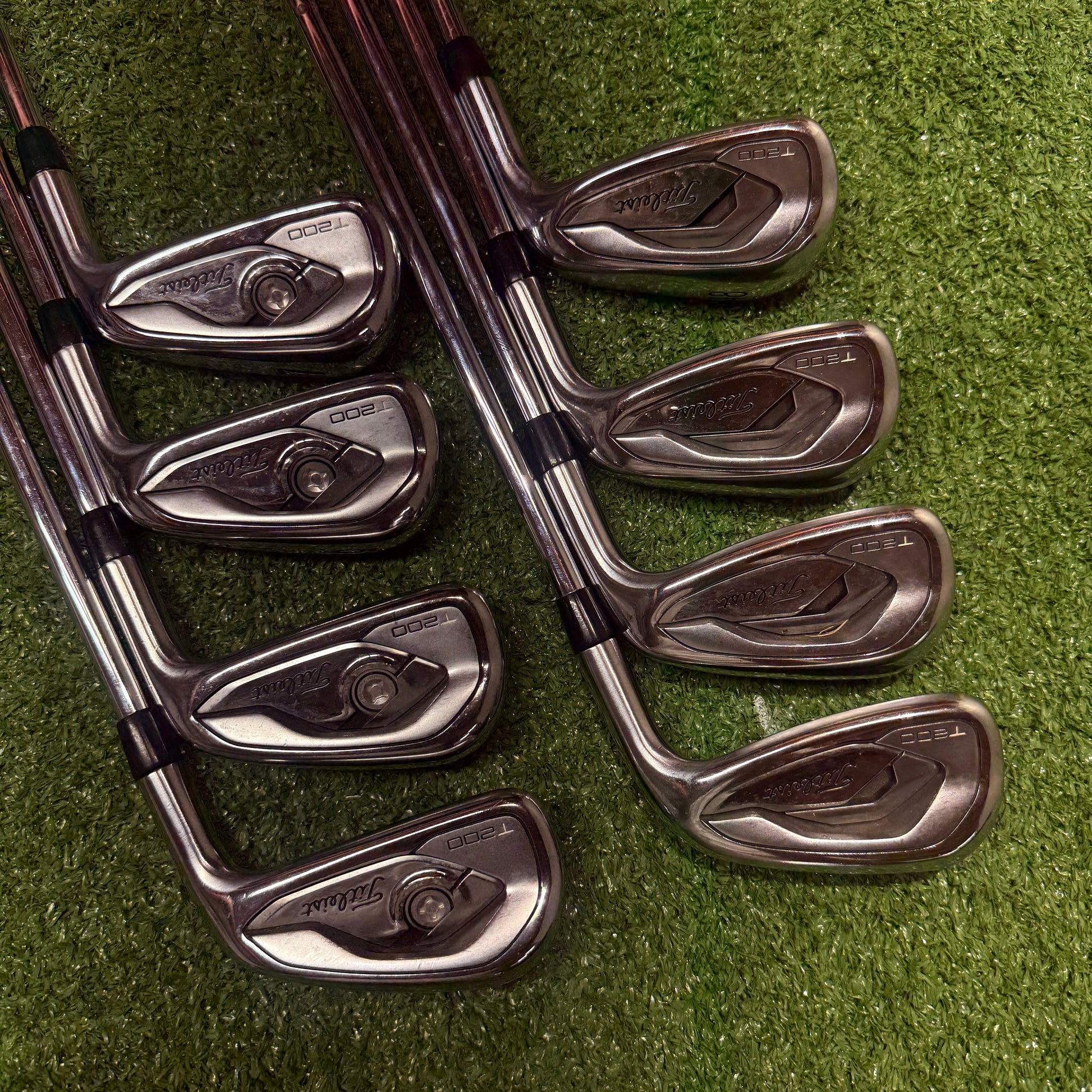 Titleist T200 2019' 4-AW Iron Set Steel Stiff Flex RH